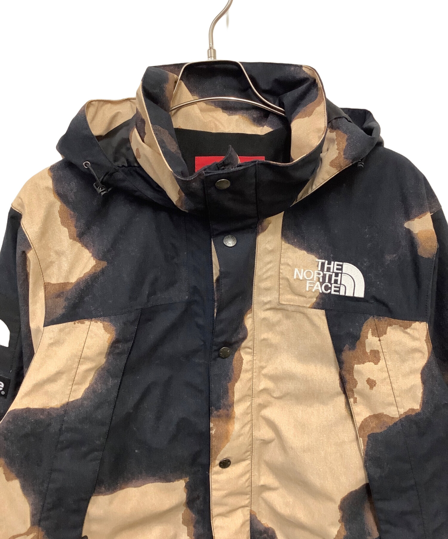 中古・古着通販】THE NORTH FACE (ザ ノース フェイス) Supreme (シュプリーム) ブリーチドデニムマウンテンジャケット ブラック×ベージュ  サイズ:M｜ブランド・古着通販 トレファク公式【TREFAC FASHION】スマホサイト