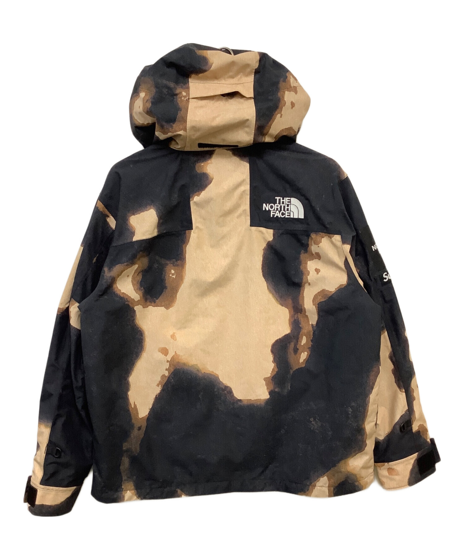 中古・古着通販】THE NORTH FACE (ザ ノース フェイス) Supreme (シュプリーム) ブリーチドデニムマウンテンジャケット  ブラック×ベージュ サイズ:M｜ブランド・古着通販 トレファク公式【TREFAC FASHION】スマホサイト