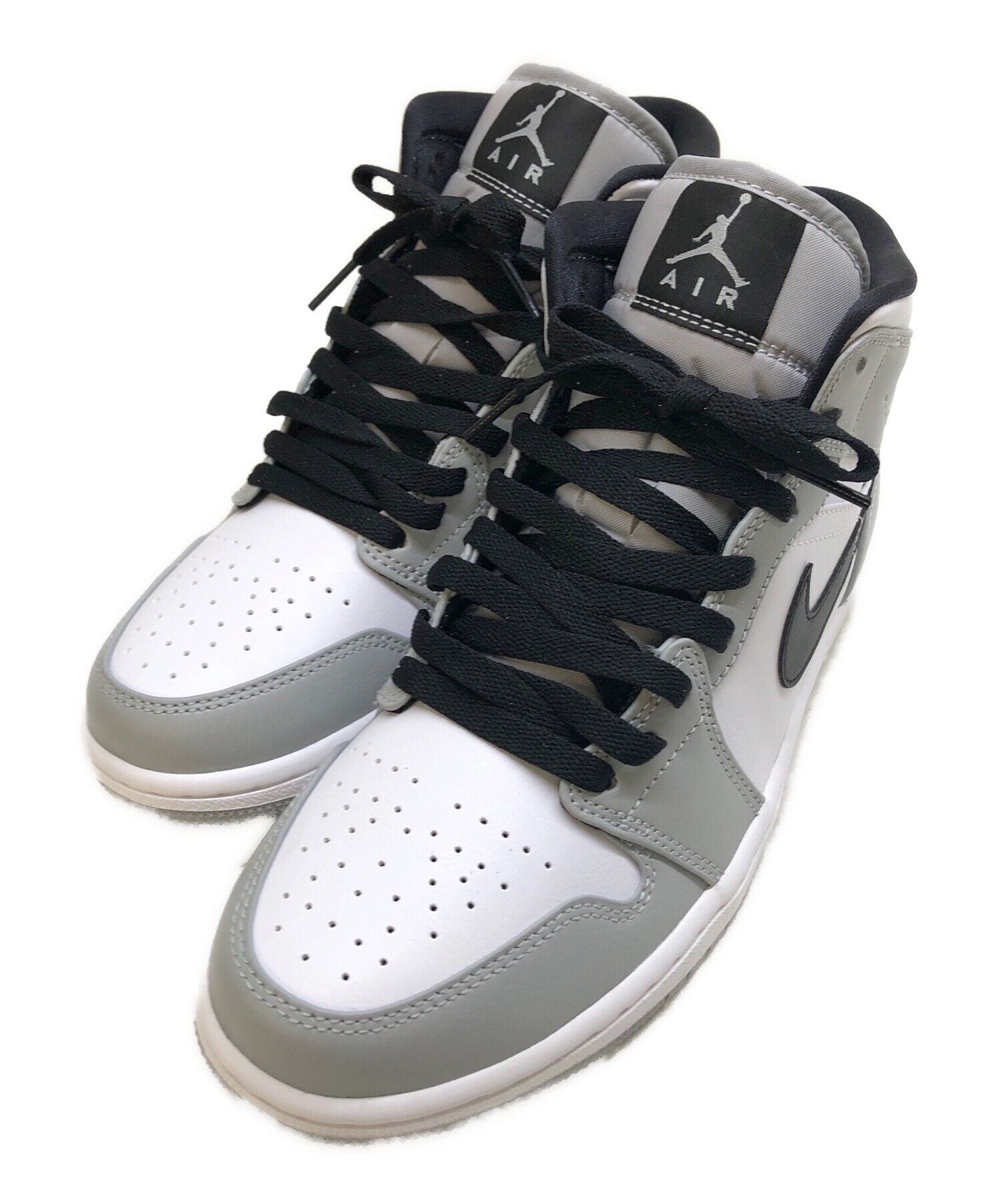 中古・古着通販】NIKE (ナイキ) AIR JORDAN 1 MID ライトスモークグレー サイズ:26｜ブランド・古着通販  トレファク公式【TREFAC FASHION】スマホサイト