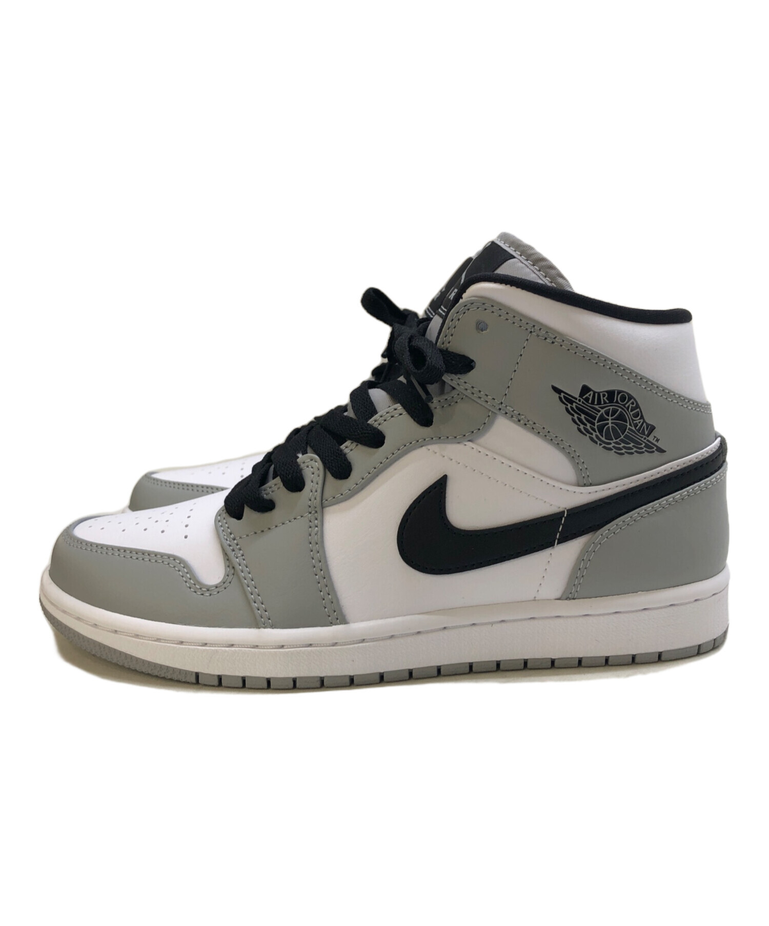 中古・古着通販】NIKE (ナイキ) AIR JORDAN 1 MID ライトスモークグレー サイズ:26｜ブランド・古着通販  トレファク公式【TREFAC FASHION】スマホサイト