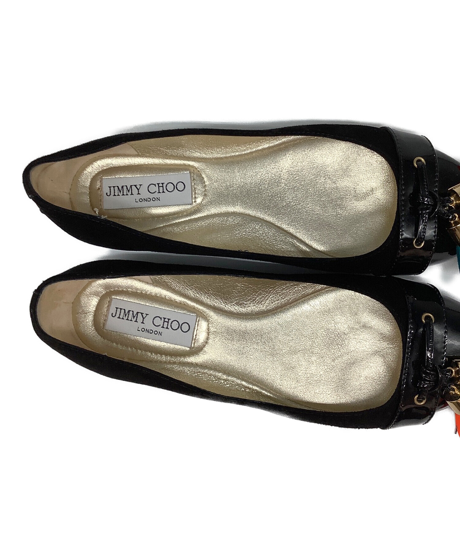 中古・古着通販】JIMMY CHOO (ジミーチュウ) フラットシューズ