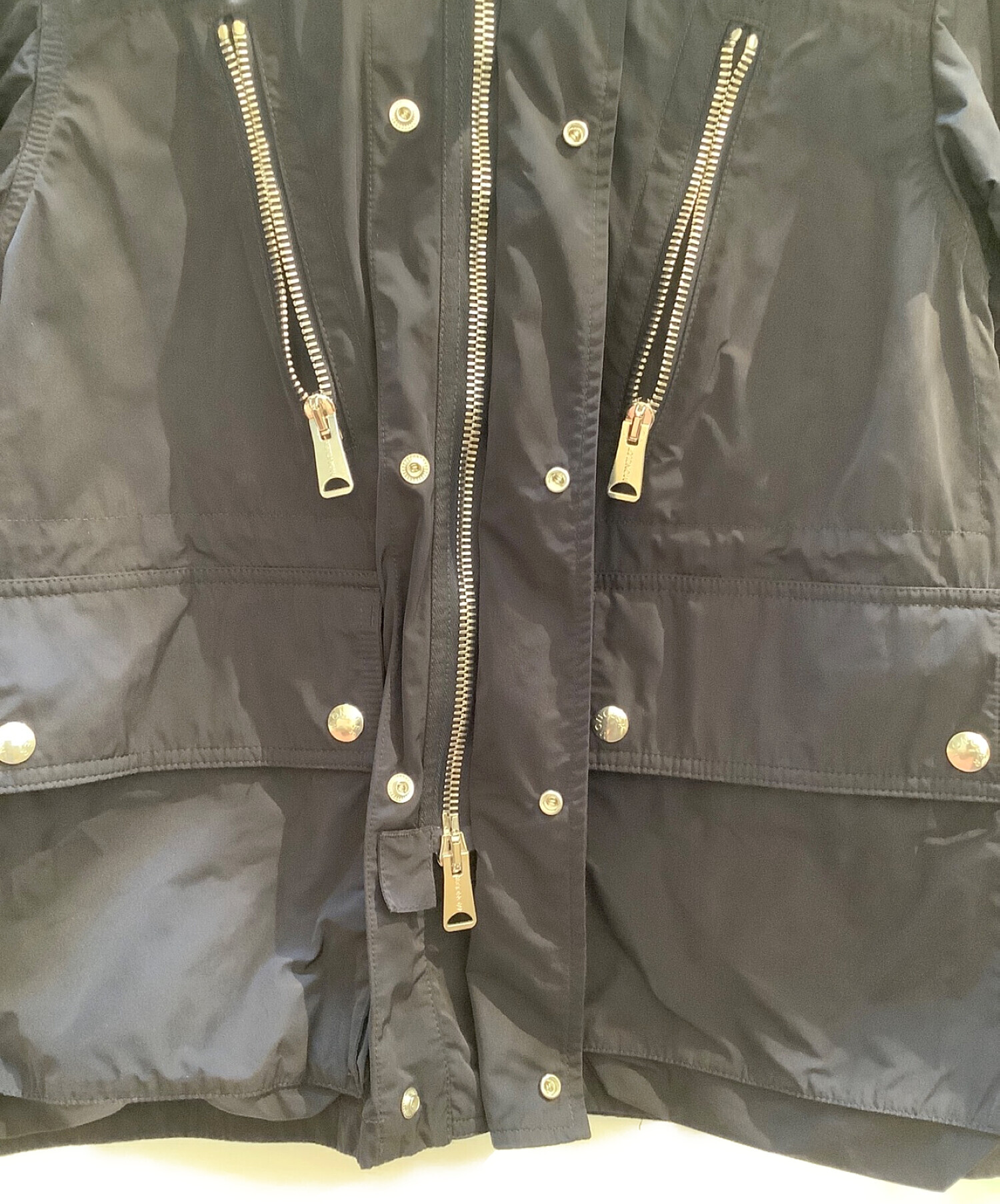 中古・古着通販】MONCLER (モンクレール) ナイロンパーカー ネイビー｜ブランド・古着通販 トレファク公式【TREFAC  FASHION】スマホサイト