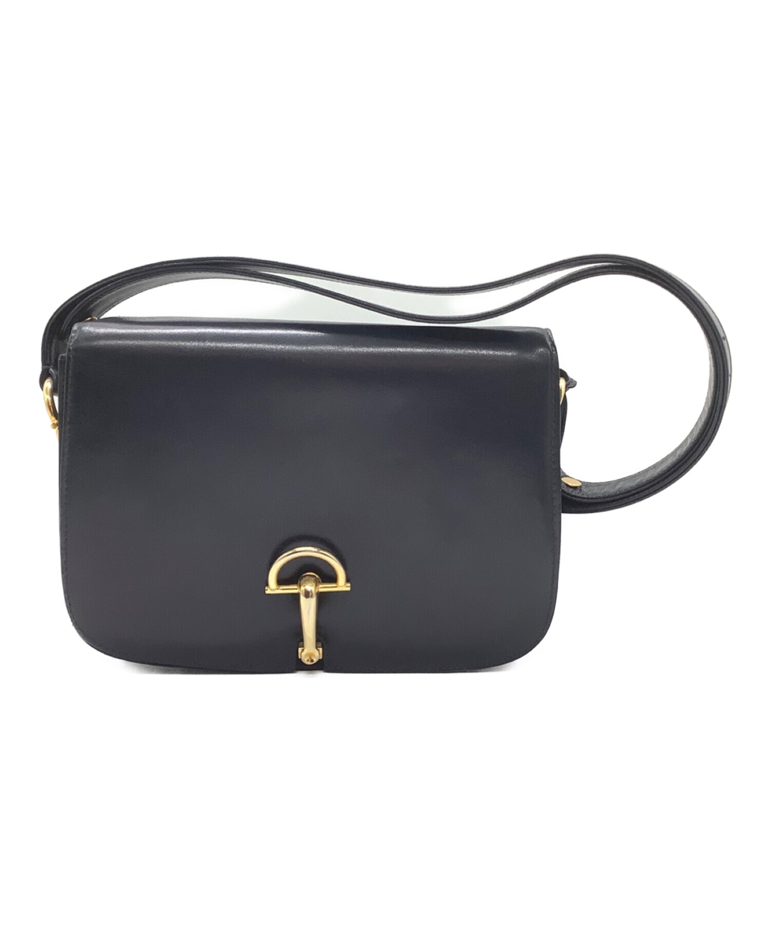 中古・古着通販】CELINE (セリーヌ) ショルダーバッグ ネイビー