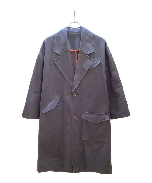 【中古・古着通販】Vivienne Westwood man (ヴィヴィアン ウェストウッド マン) オーバーサイズコットンチェスターコート グレー  サイズ:フリー｜ブランド・古着通販 トレファク公式【TREFAC FASHION】スマホサイト