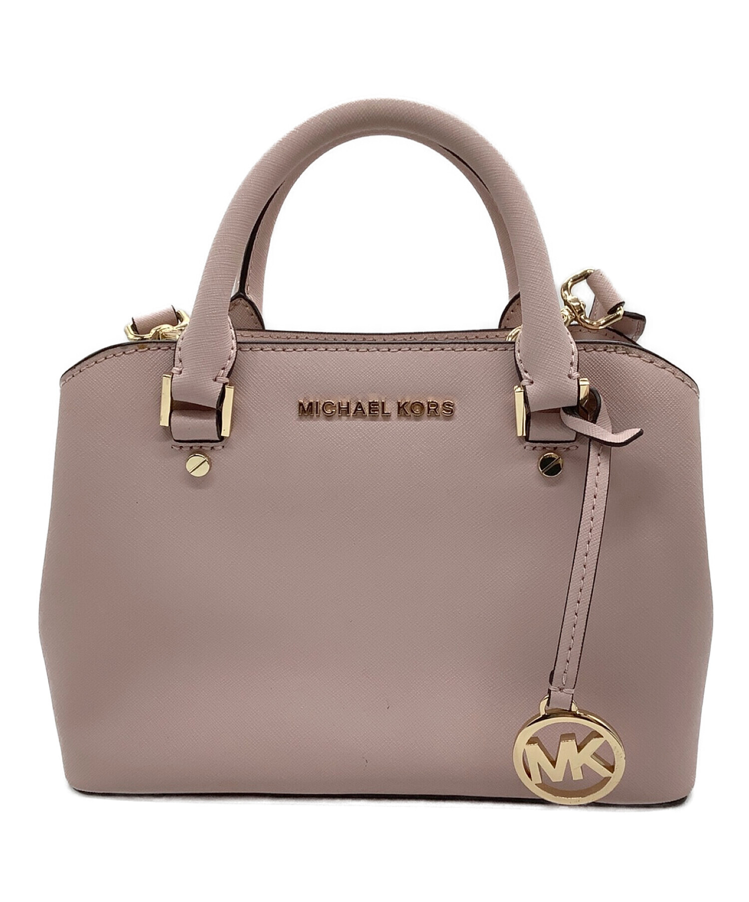 中古・古着通販】MICHAEL KORS (マイケルコース) 2WAYバッグ ピンク