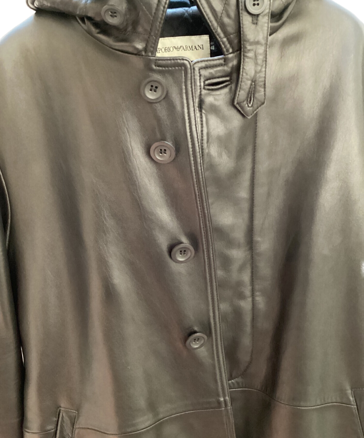 中古・古着通販】EMPORIO ARMANI (エンポリオアルマーニ) レザー