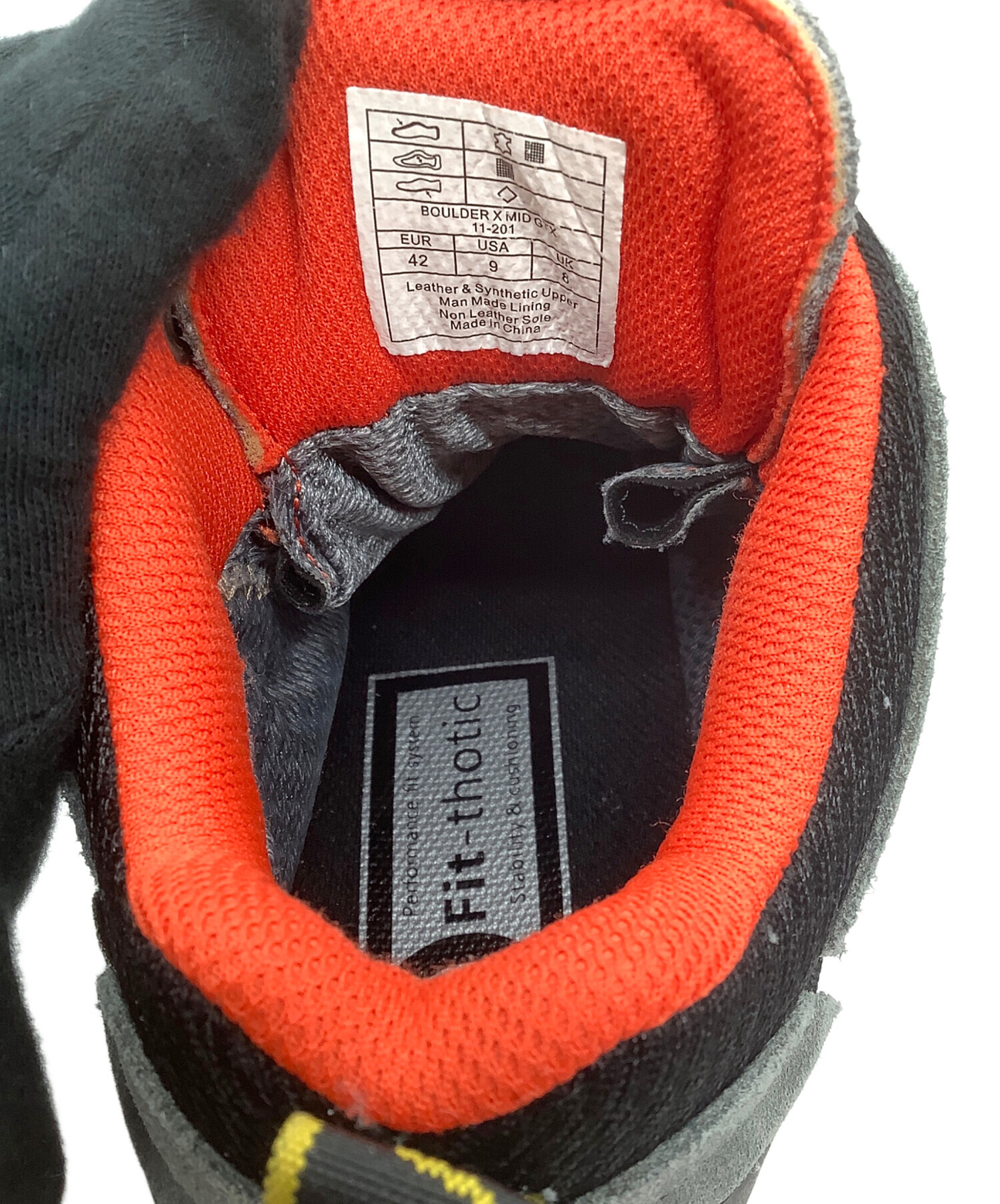 中古・古着通販】LA SPORTIVA (スポルティバ) LA SPORTIVA ボルダーエックス ミッド GTX ブラック×グレー サイズ:26.5cm｜ブランド・古着通販  トレファク公式【TREFAC FASHION】スマホサイト