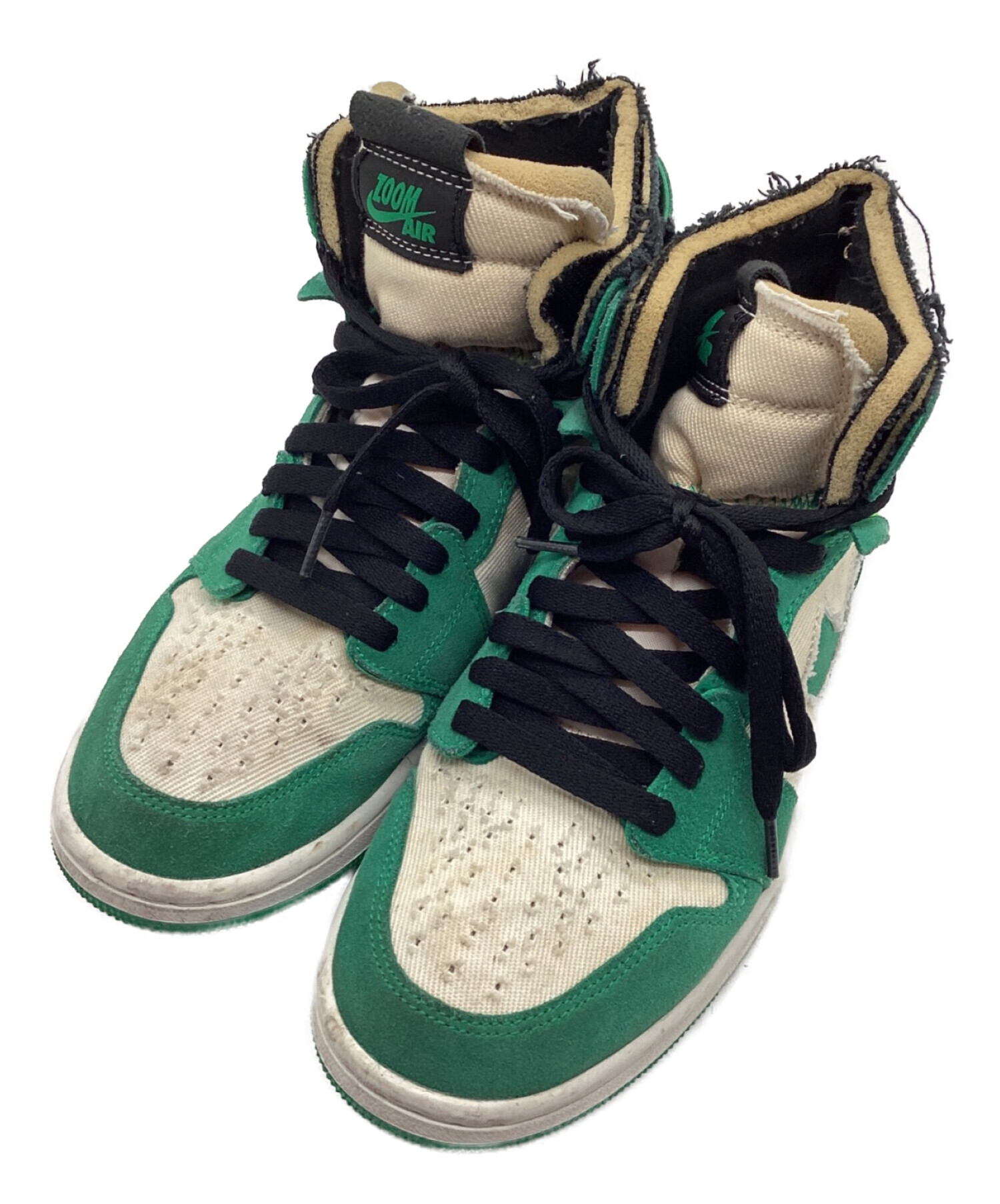 中古・古着通販】NIKE (ナイキ) AIR JORDAN 1 ZOOM CMFT グリーン