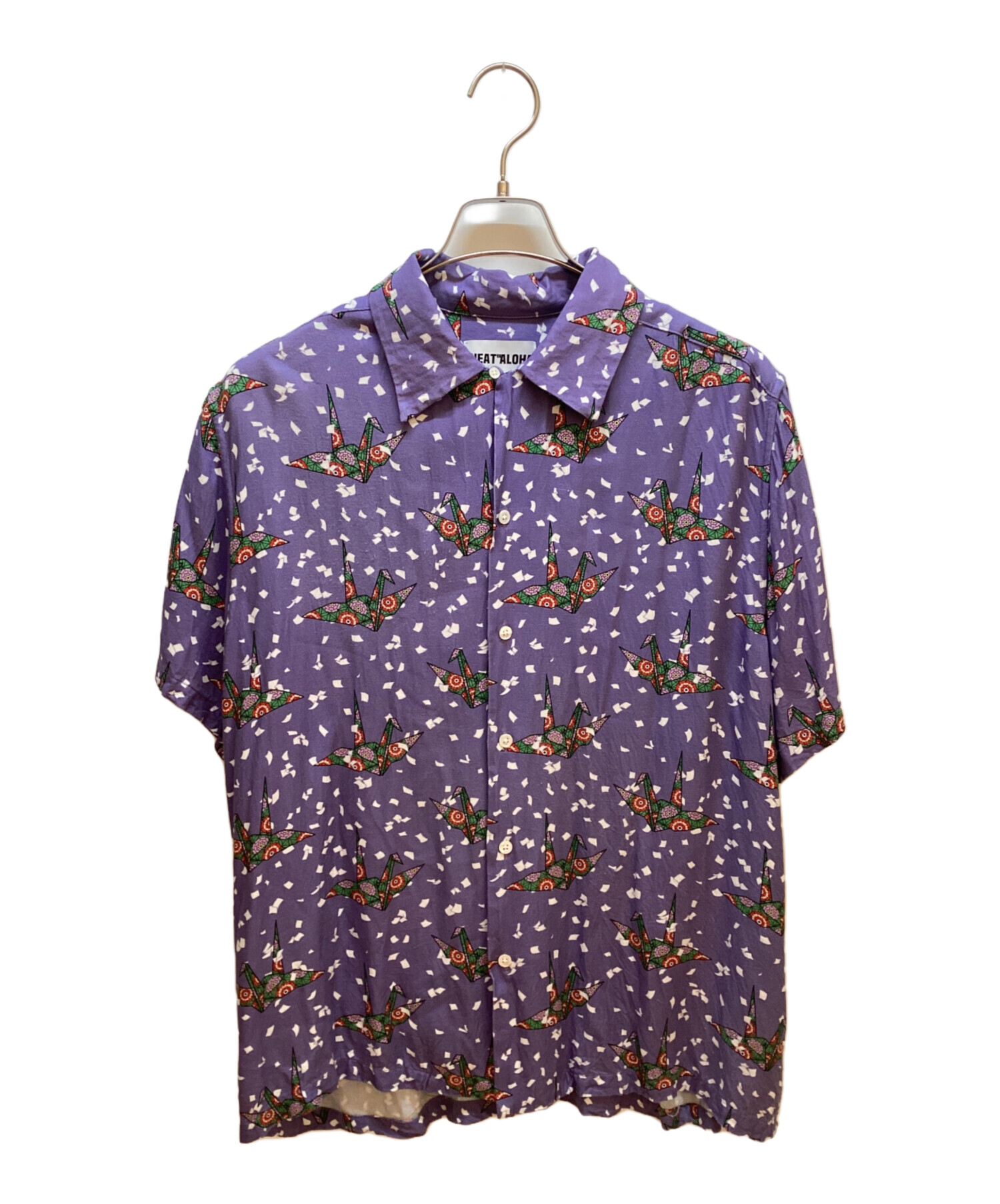 中古・古着通販】NEAT ALOHA (ニートアロハ) 総柄シャツ パープル サイズ:SIZE L｜ブランド・古着通販 トレファク公式【TREFAC  FASHION】スマホサイト