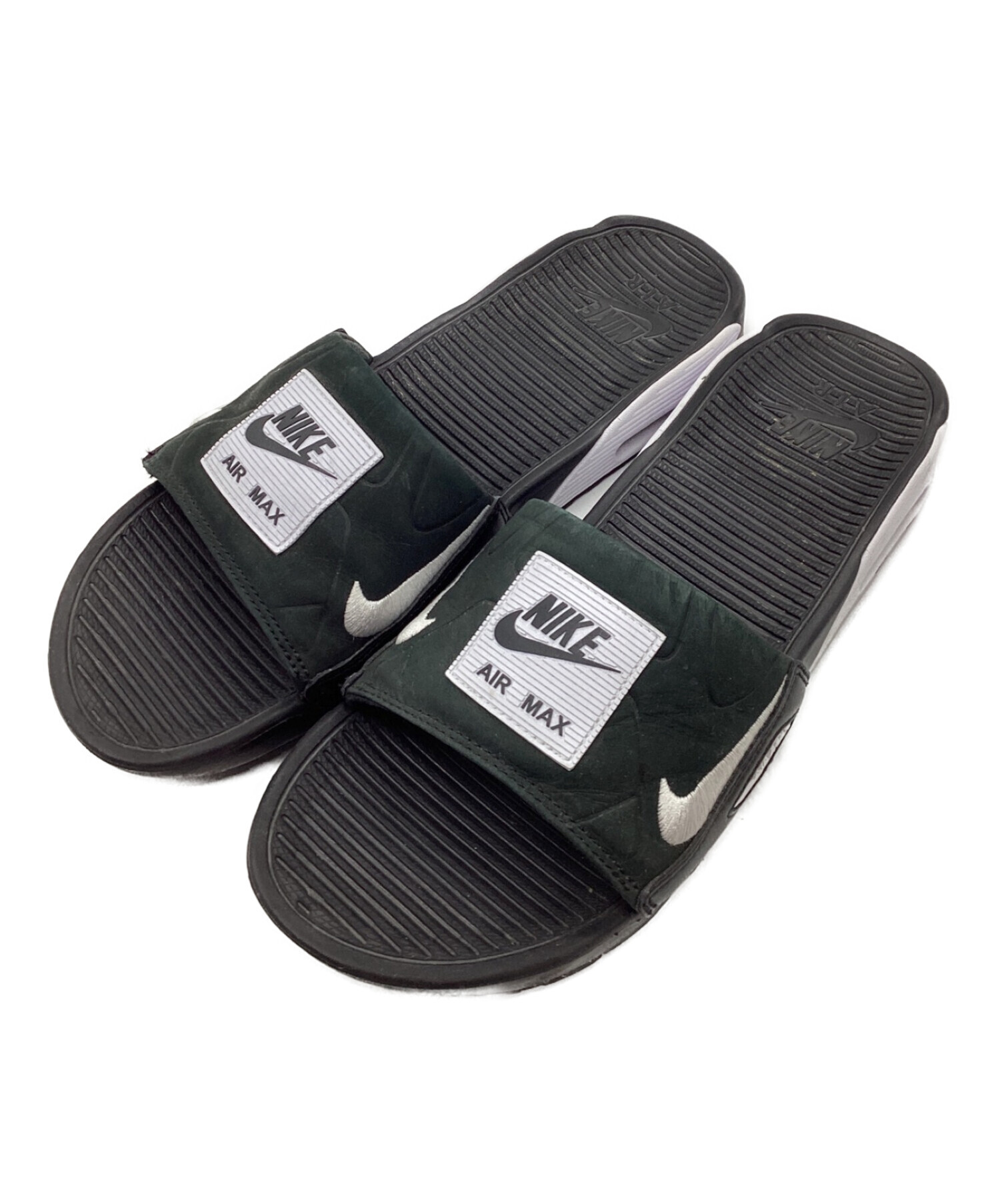 中古・古着通販】NIKE (ナイキ) AIR MAX 90 SLIDE ブラック×ホワイト ...