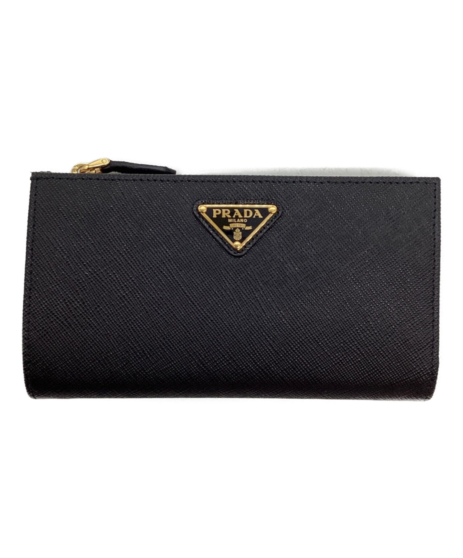 中古・古着通販】PRADA (プラダ) 2つ折り財布 ネイビー｜ブランド 