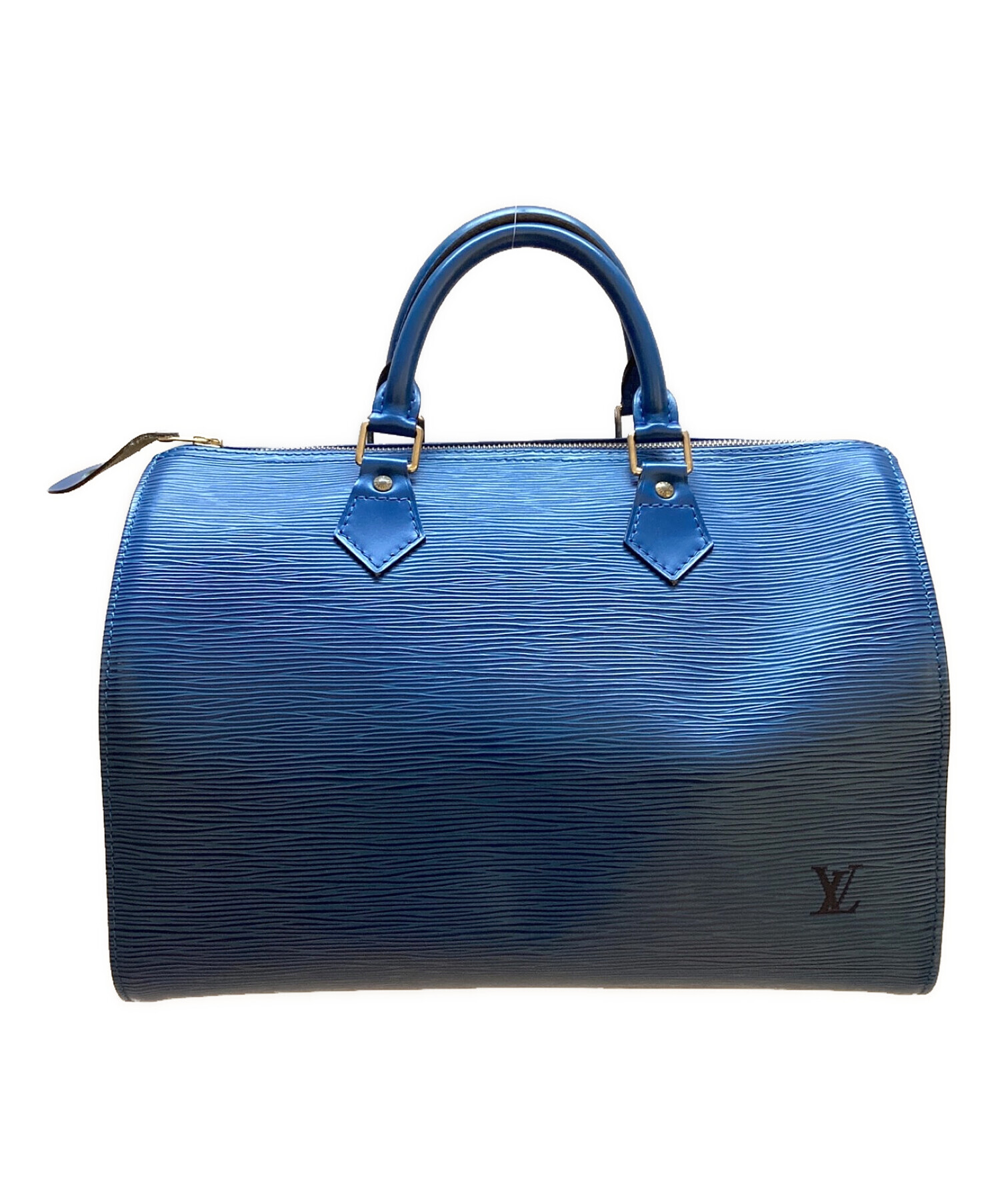 中古・古着通販】LOUIS VUITTON (ルイ ヴィトン) ミニボストンバッグ ブルー｜ブランド・古着通販 トレファク公式【TREFAC  FASHION】スマホサイト