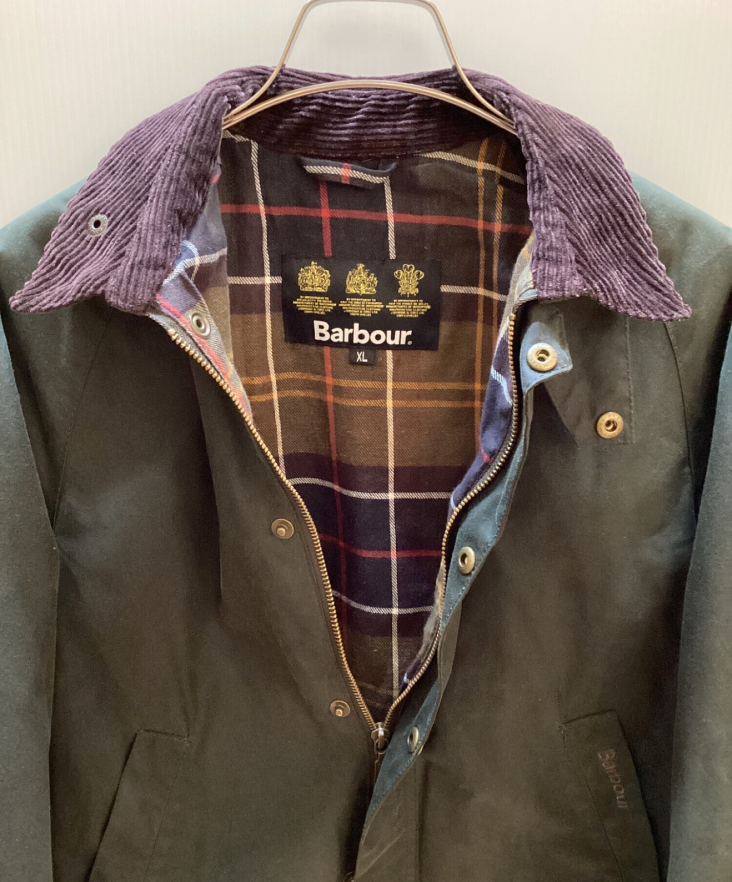 Barbour (バブアー) BOYS HESKIN JACKET オリーブ サイズ:XL