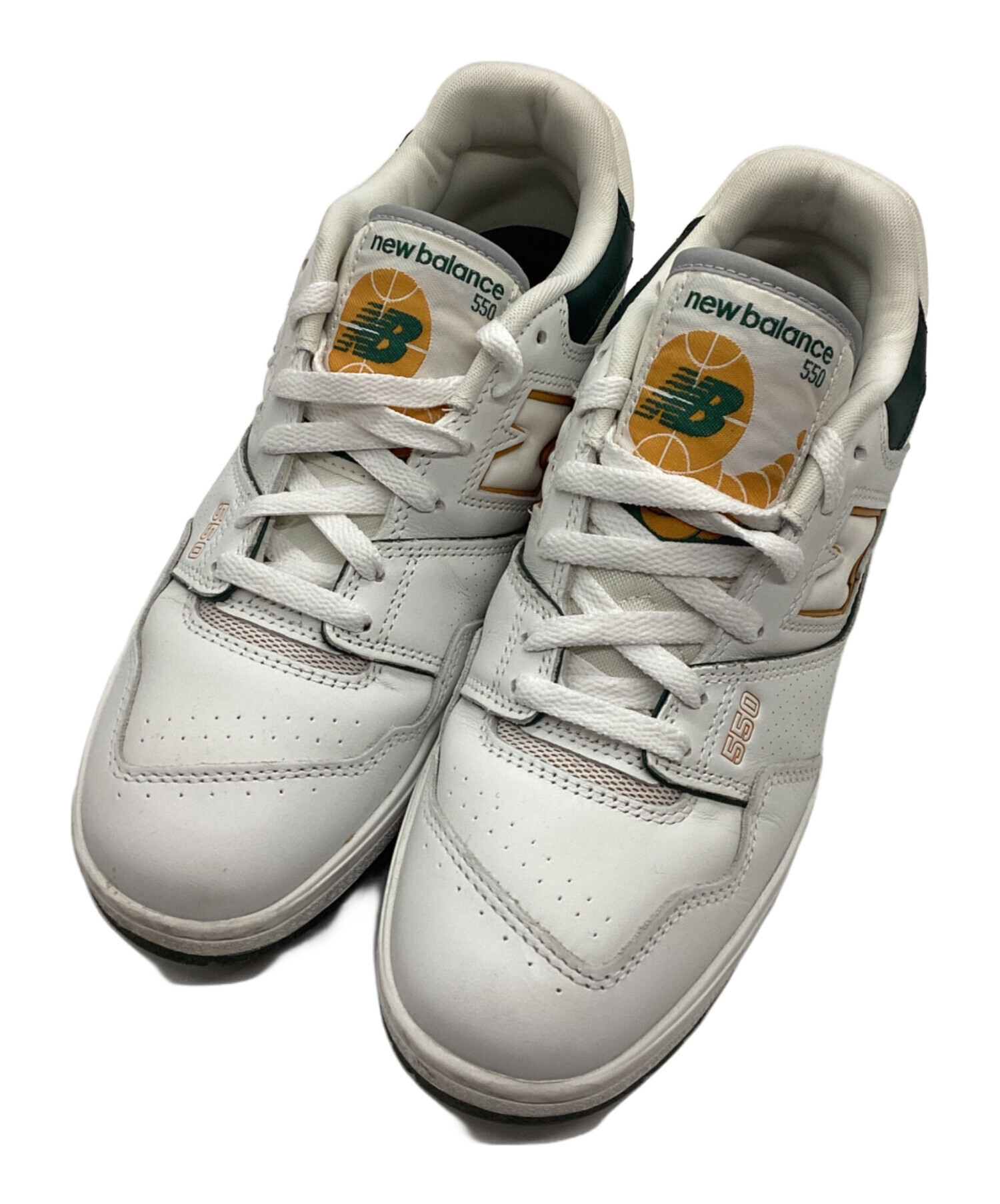 中古・古着通販】NEW BALANCE (ニューバランス) BB550PWC ホワイト×グリーン サイズ:26.5cm｜ブランド・古着通販  トレファク公式【TREFAC FASHION】スマホサイト