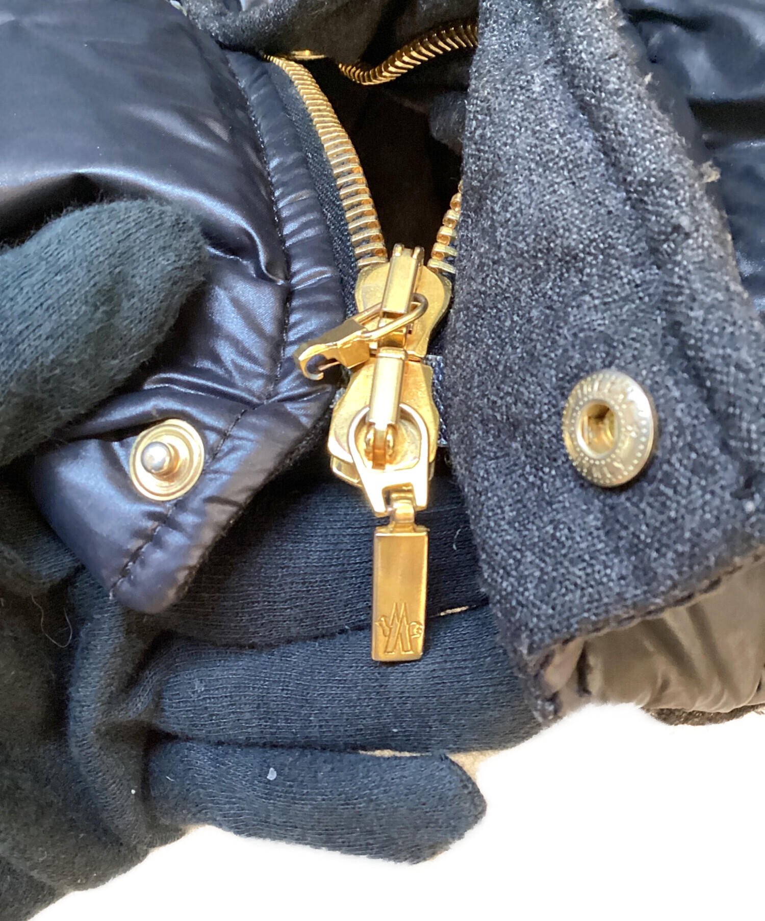 中古・古着通販】MONCLER (モンクレール) BALENCIAGA (バレンシアガ) ダウンジャケット ブラック サイズ:40｜ブランド・古着通販  トレファク公式【TREFAC FASHION】スマホサイト