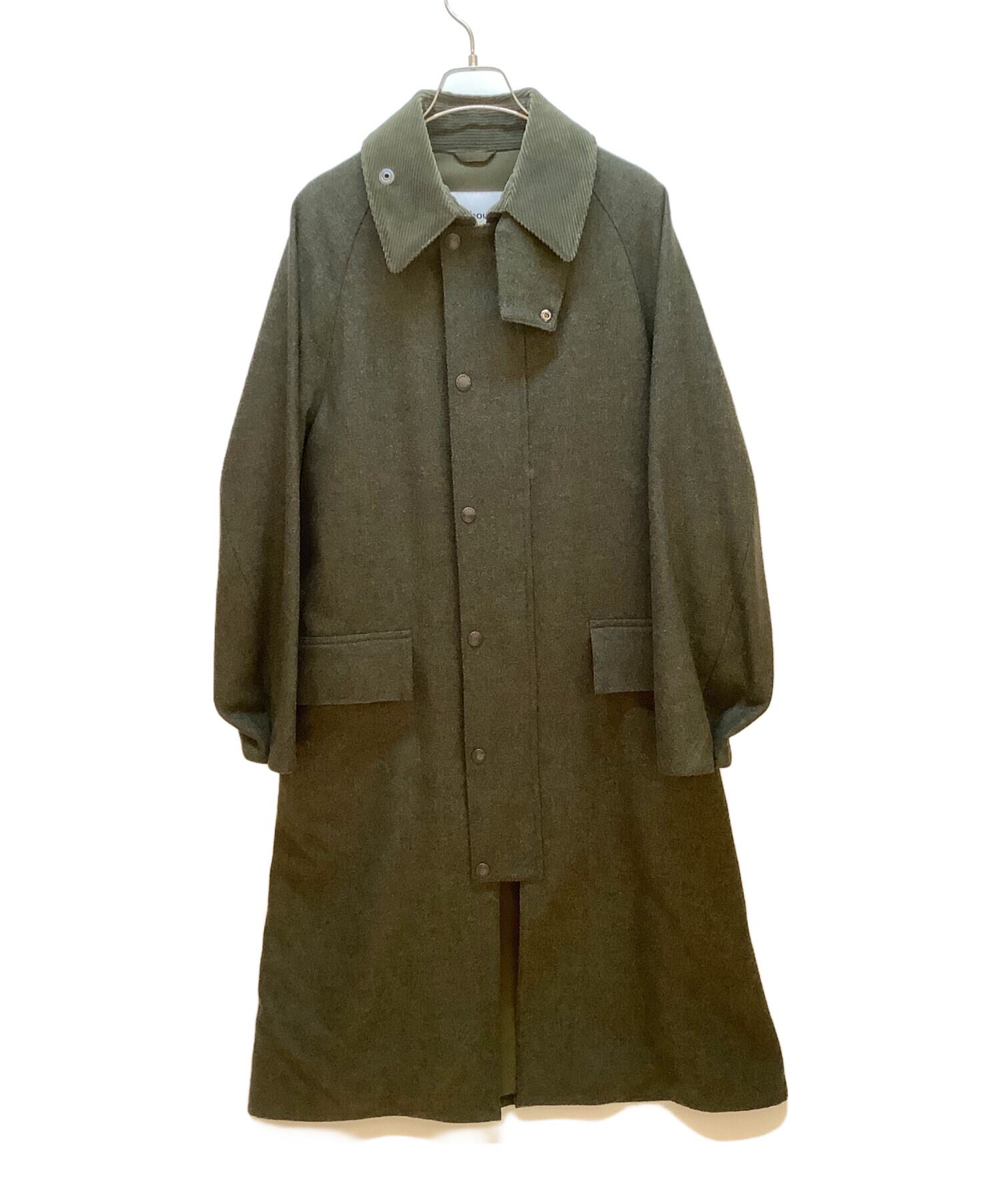 中古・古着通販】Barbour (バブアー) ステンカラーコート オリーブ サイズ:36｜ブランド・古着通販 トレファク公式【TREFAC  FASHION】スマホサイト