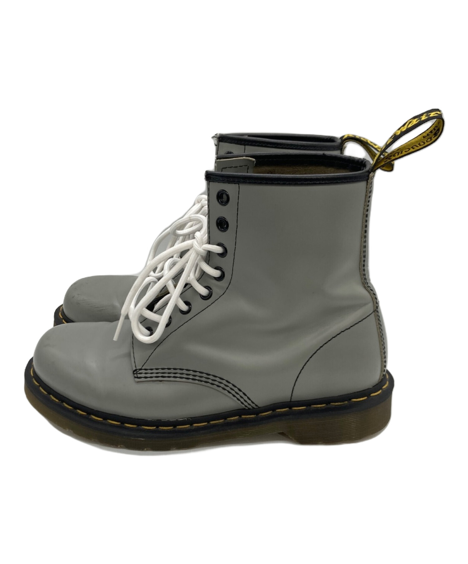 中古・古着通販】Dr.Martens (ドクターマーチン) 8ホールブーツ グレー サイズ:us8｜ブランド・古着通販 トレファク公式【TREFAC  FASHION】スマホサイト