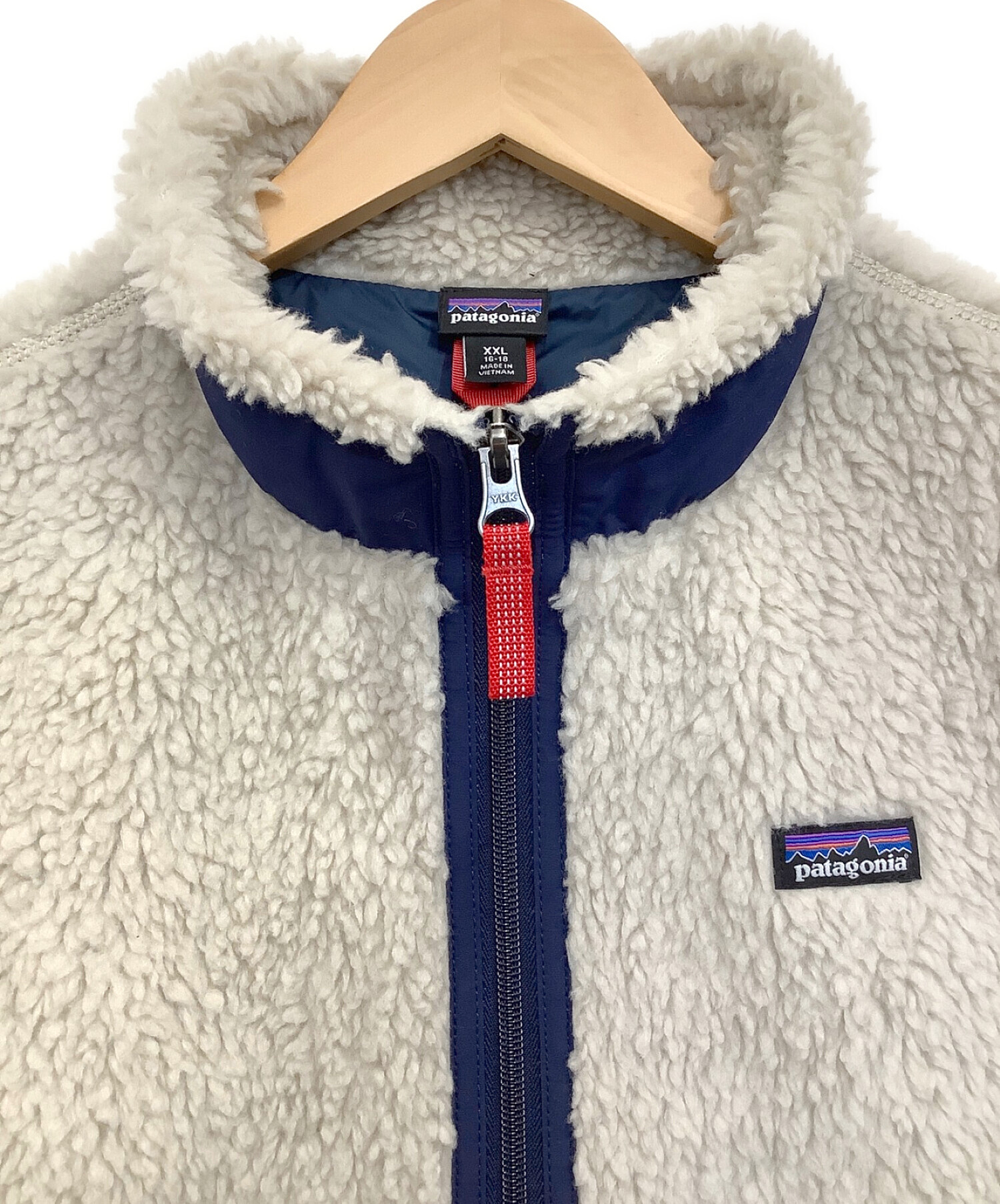 中古・古着通販】Patagonia (パタゴニア) フリースベスト ホワイト