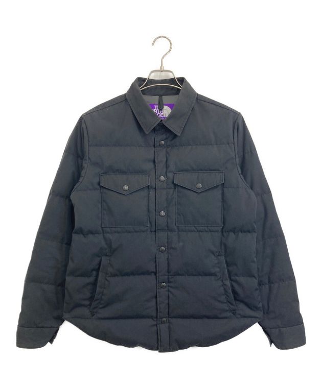 中古・古着通販】THE NORTHFACE PURPLELABEL (ザ・ノースフェイス パープルレーベル) THE NORTH FACE  PURPLE LABEL 65 35 Down Shirts WS ブラック サイズ:L｜ブランド・古着通販 トレファク公式【TREFAC  FASHION】スマホサイト