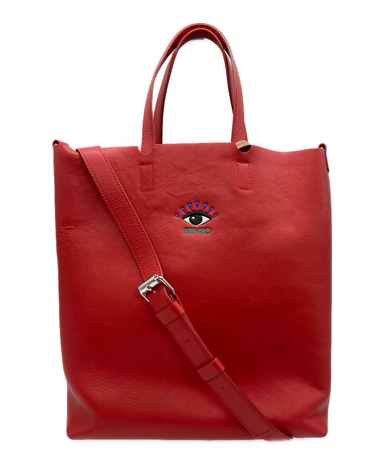 Kenzo small eye leather hotsell tote bag