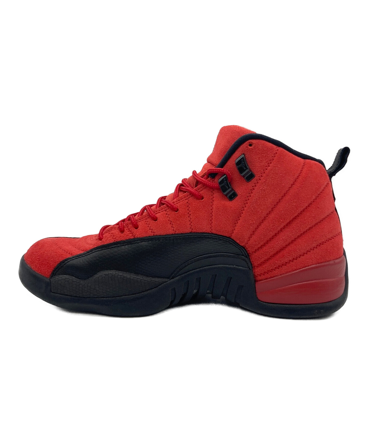 NIKE (ナイキ) NIKE AIR JORDAN 12 REVERSE FLU GAME レッド サイズ:US 10