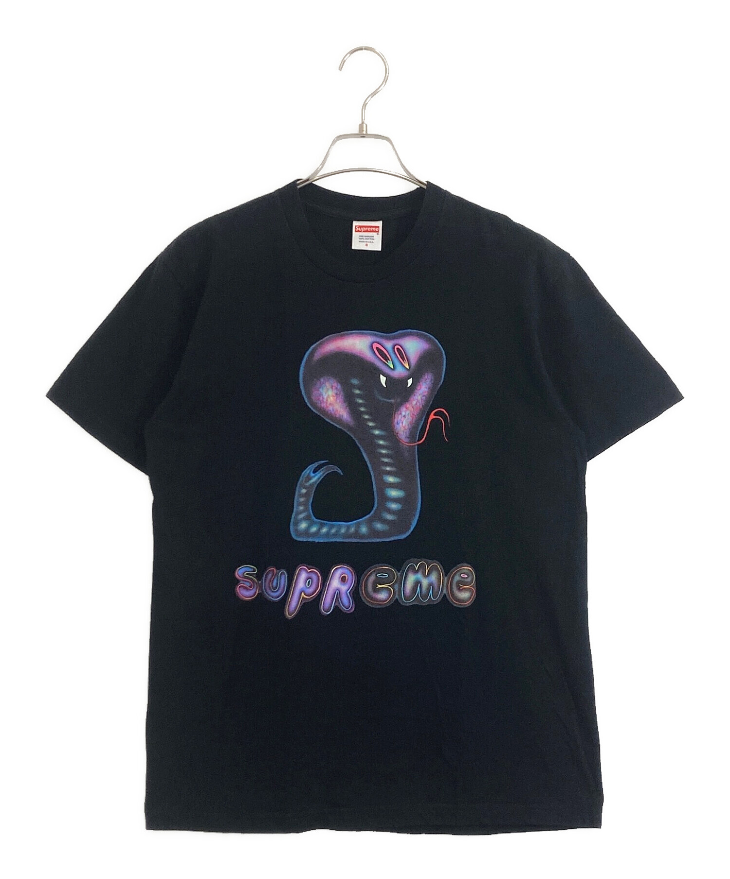 SUPREME (シュプリーム) SNAKE TEE Tシャツ ブラック サイズ:S