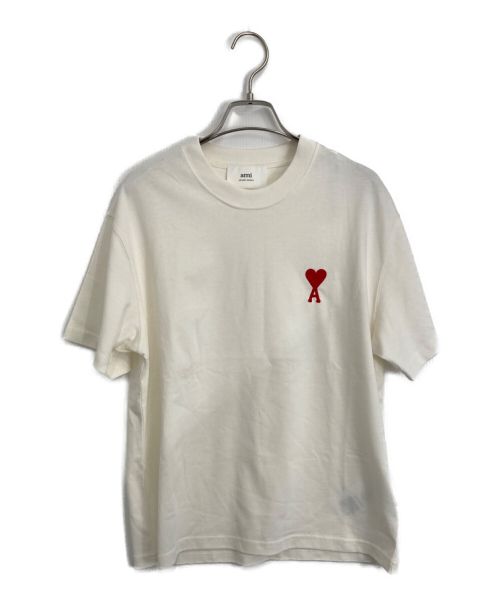 【中古・古着通販】AMIPARIS (アミパリス) Tシャツ ホワイト サイズ:XS 未使用品｜ブランド・古着通販 トレファク公式【TREFAC  FASHION】スマホサイト