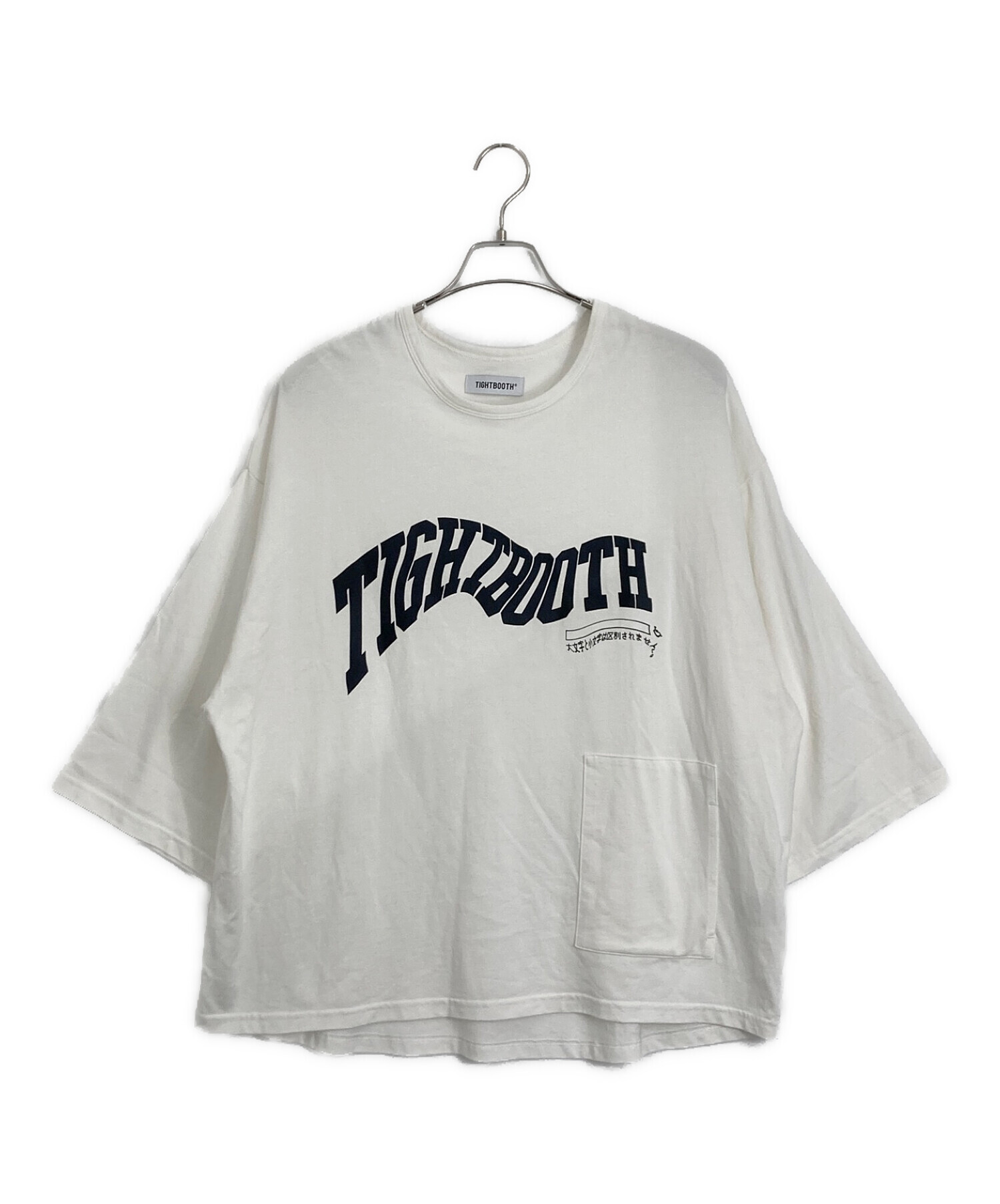 中古・古着通販】TIGHTBOOTH (タイトブース) TIGHTBOOTH Tシャツ ホワイト サイズ:M｜ブランド・古着通販  トレファク公式【TREFAC FASHION】スマホサイト