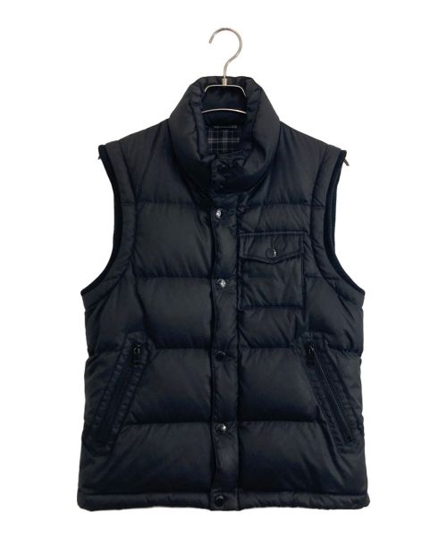 【中古・古着通販】BURBERRY BLACK LABEL (バーバリーブラックレーベル) BURBERRY BLACK LABEL/バーバリーブラックレーベル  ダウンベスト ブラック サイズ:M｜ブランド・古着通販 トレファク公式【TREFAC FASHION】スマホサイト