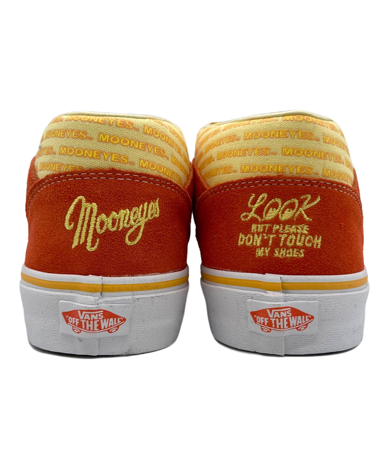 VANS (バンズ) MOONEYES (ムーンアイズ) VANS × MOONEYES HALF CAB ハーフキャブ オレンジ サイズ:US  9.5 未使用品