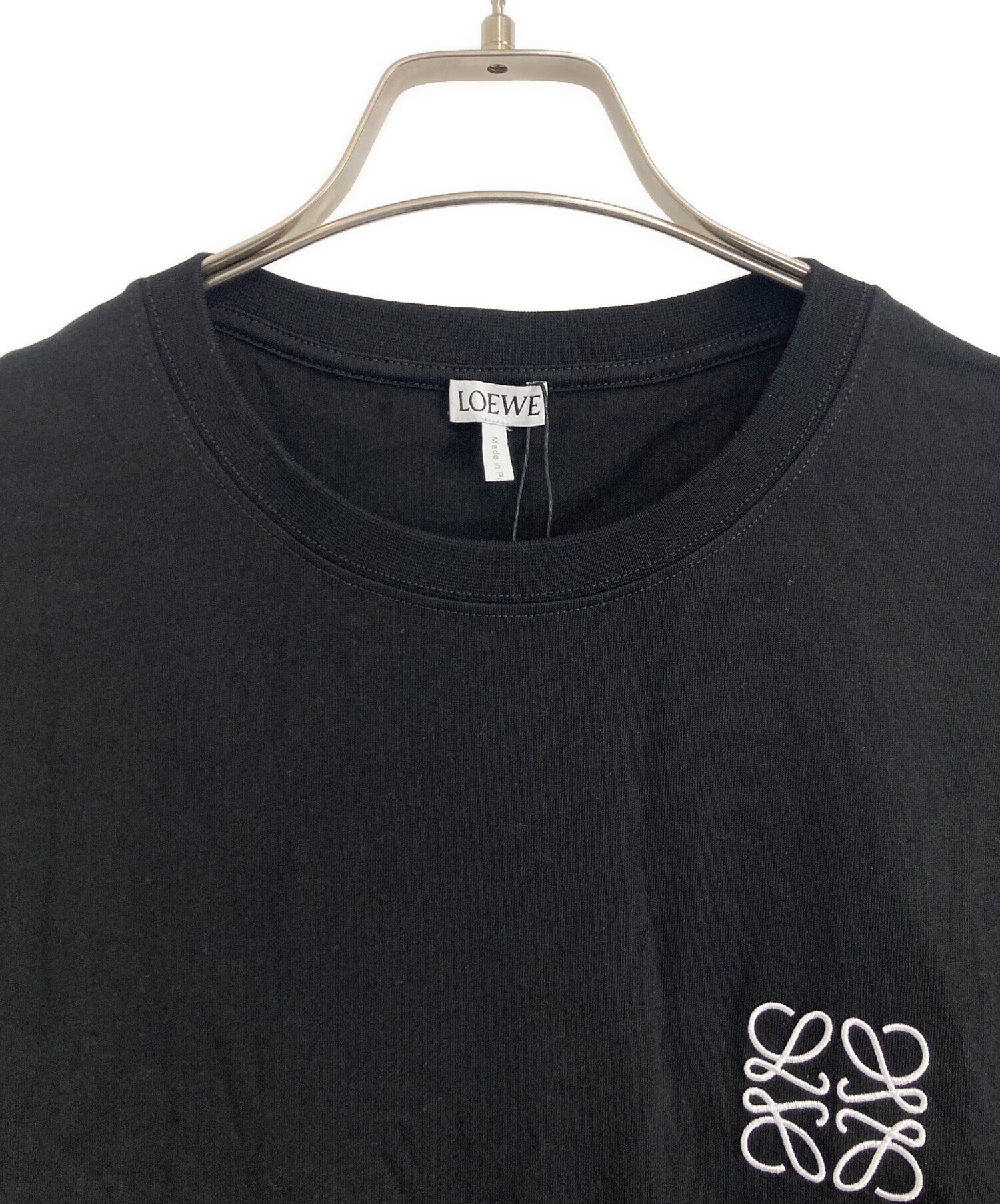 【中古・古着通販】LOEWE (ロエベ) LOEWE/ロエベ アナグラム刺繍Tシャツ ブラック サイズ:M 未使用品｜ブランド・古着通販  トレファク公式【TREFAC FASHION】スマホサイト