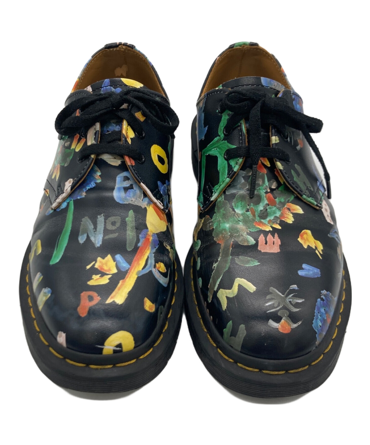 中古・古着通販】Dr.Martens (ドクターマーチン) YOHJI YAMAMOTO (ヨウジヤマモト) Supreme (シュプリーム)  ３ホールシューズ ブラック サイズ:26cm｜ブランド・古着通販 トレファク公式【TREFAC FASHION】スマホサイト