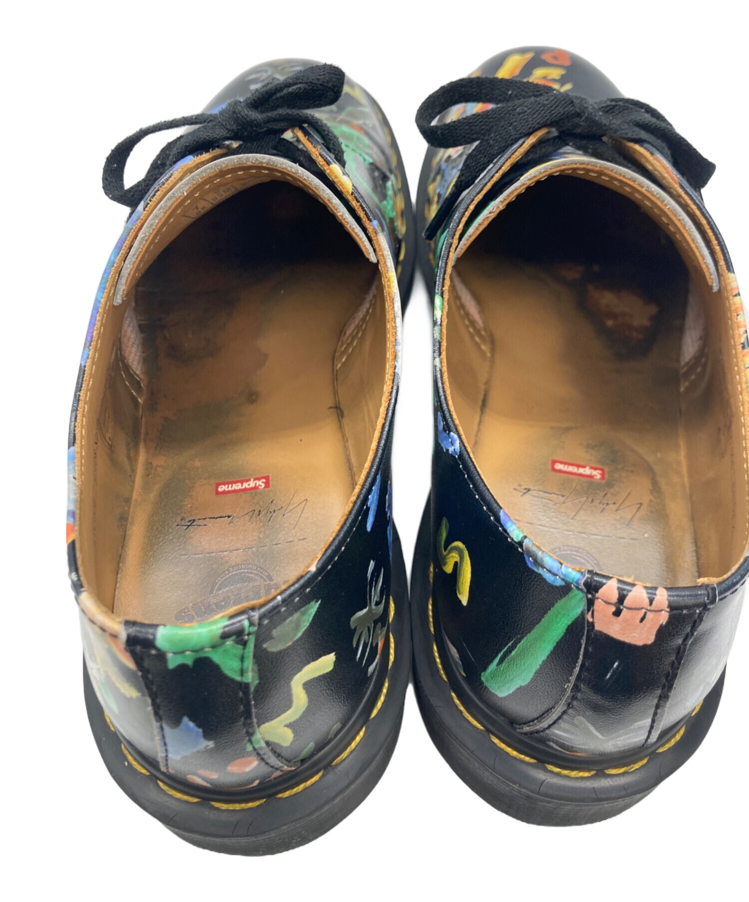 中古・古着通販】Dr.Martens (ドクターマーチン) YOHJI YAMAMOTO (ヨウジヤマモト) Supreme (シュプリーム)  ３ホールシューズ ブラック サイズ:26cm｜ブランド・古着通販 トレファク公式【TREFAC FASHION】スマホサイト