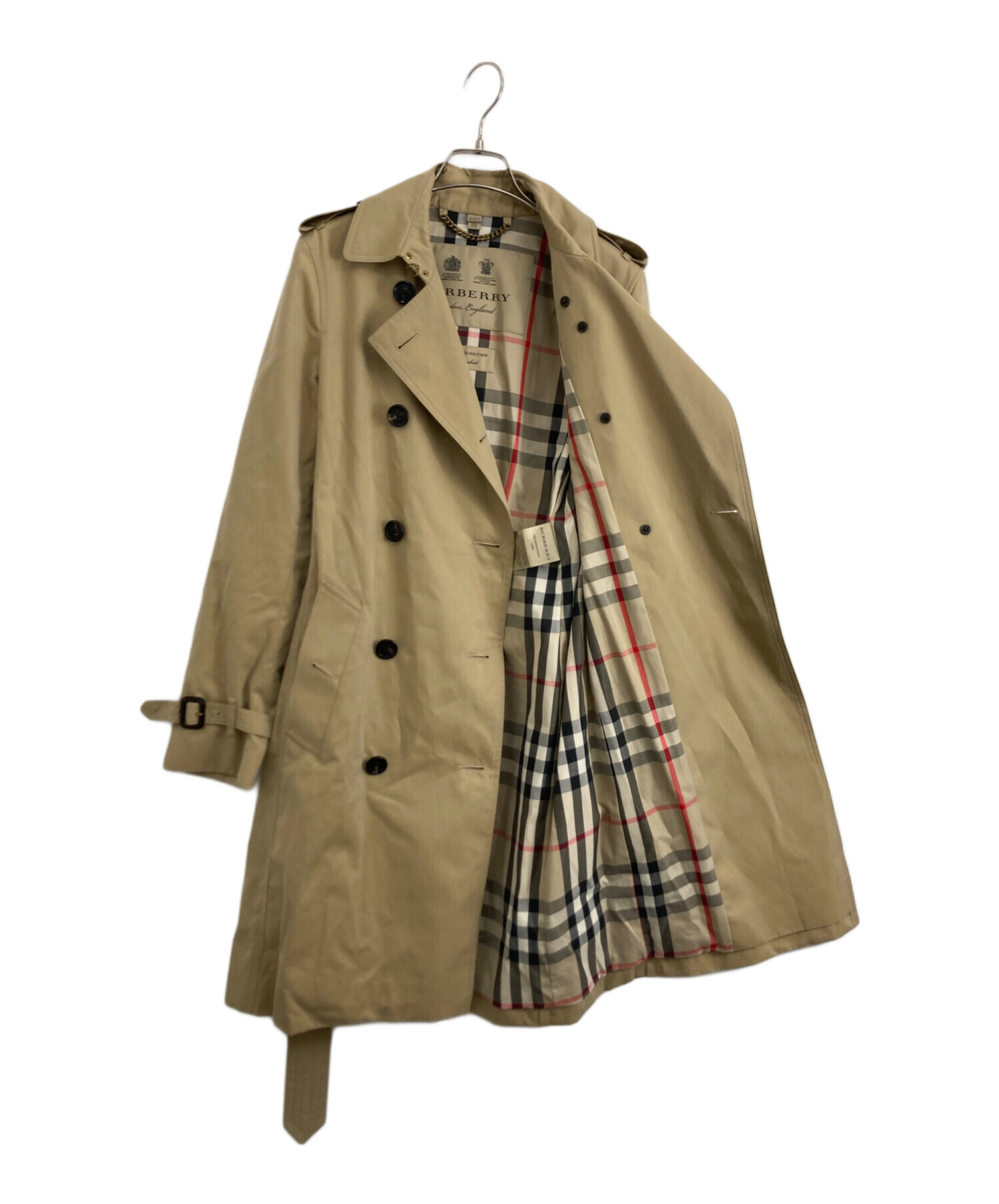 中古・古着通販】BURBERRY (バーバリー) トレンチコート ベージュ サイズ:38｜ブランド・古着通販 トレファク公式【TREFAC  FASHION】スマホサイト