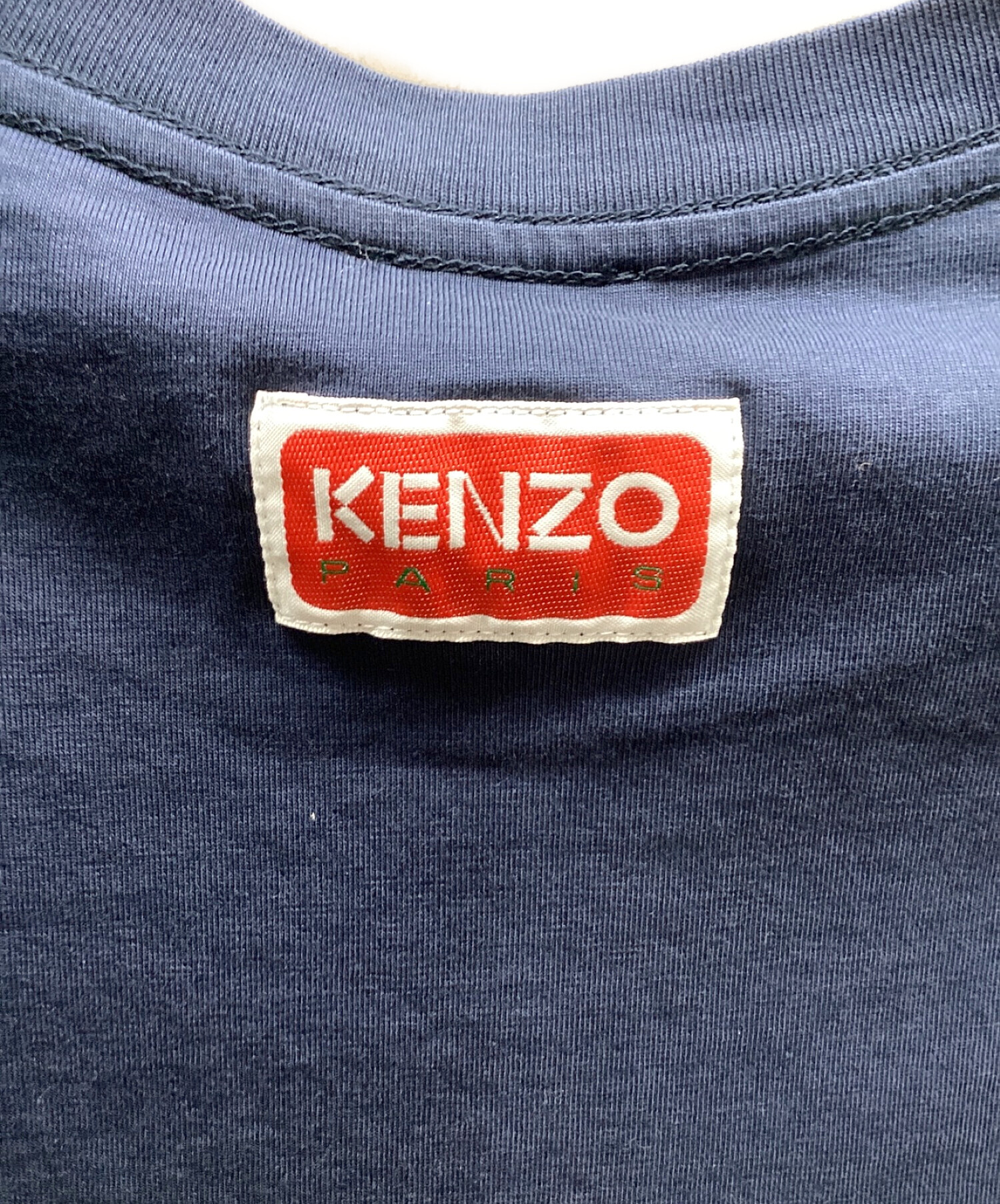 中古・古着通販】KENZO (ケンゾー) Boke Flower Tシャツ ネイビー ...