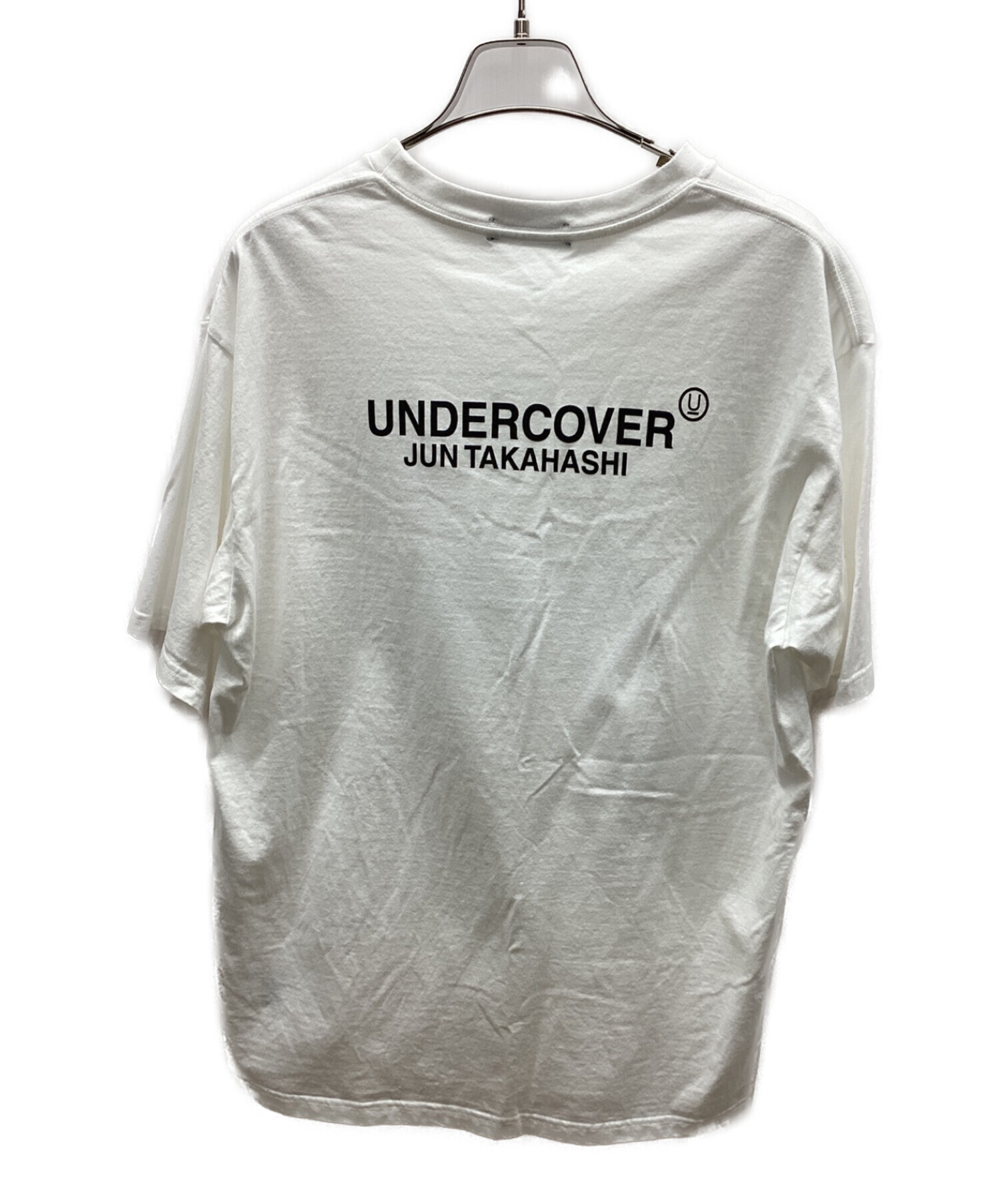 UNDERCOVER (アンダーカバー) JUNYA WATANABE COMME des GARCONS (ジュンヤワタナベ コムデギャルソン)  半袖カットソー ホワイト サイズ:3