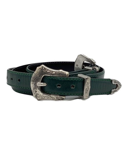 【中古・古着通販】TOGA VIRILIS (トーガ ビリリース) METAL BACKLE BELT グリーン｜ブランド・古着通販  トレファク公式【TREFAC FASHION】スマホサイト