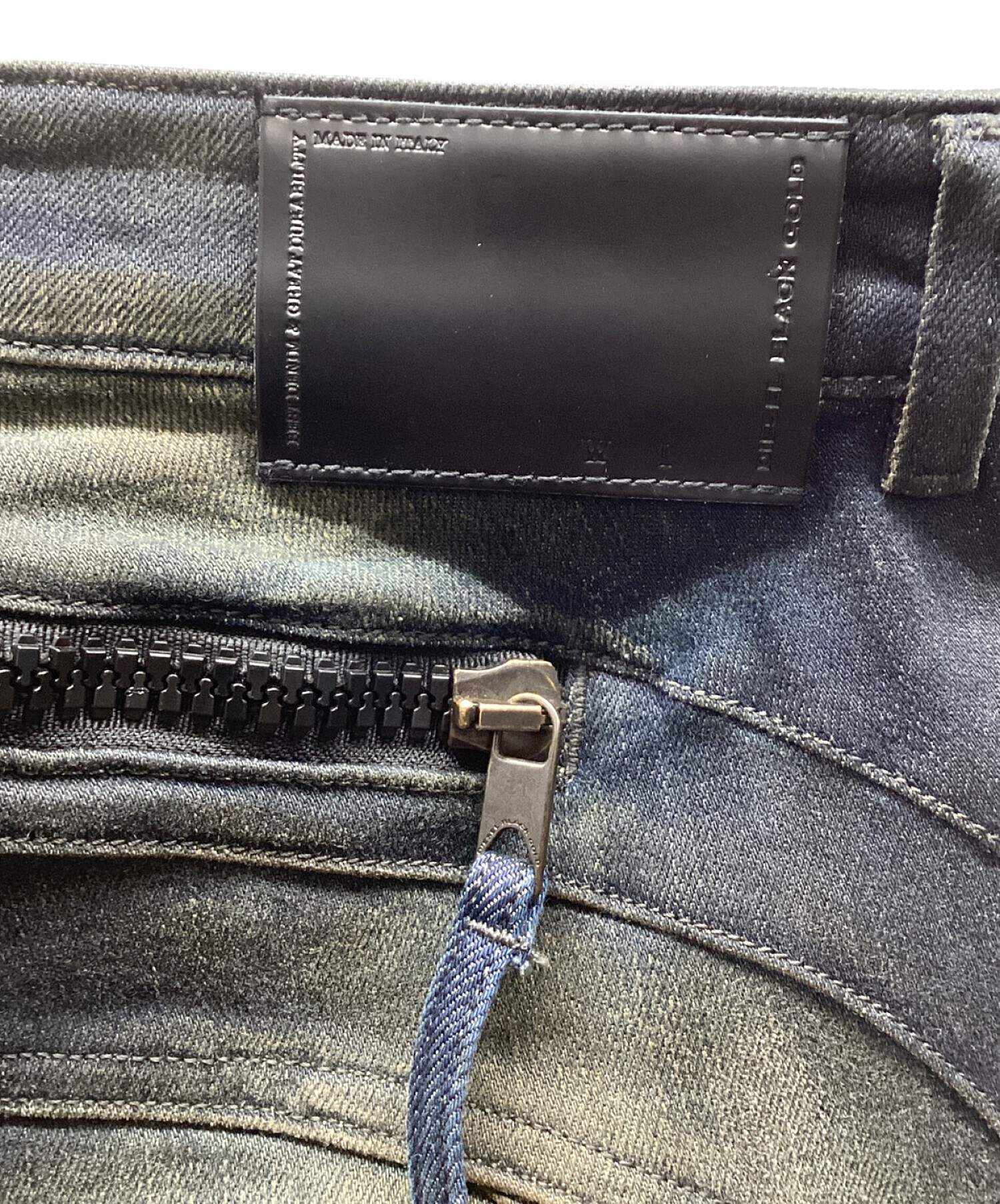 中古・古着通販】DIESEL Black Gold (ディーゼル ブラック ゴールド) オーバーダイジップデニムパンツ インディゴ サイズ:SIZE  73.5cm (W29)｜ブランド・古着通販 トレファク公式【TREFAC FASHION】スマホサイト