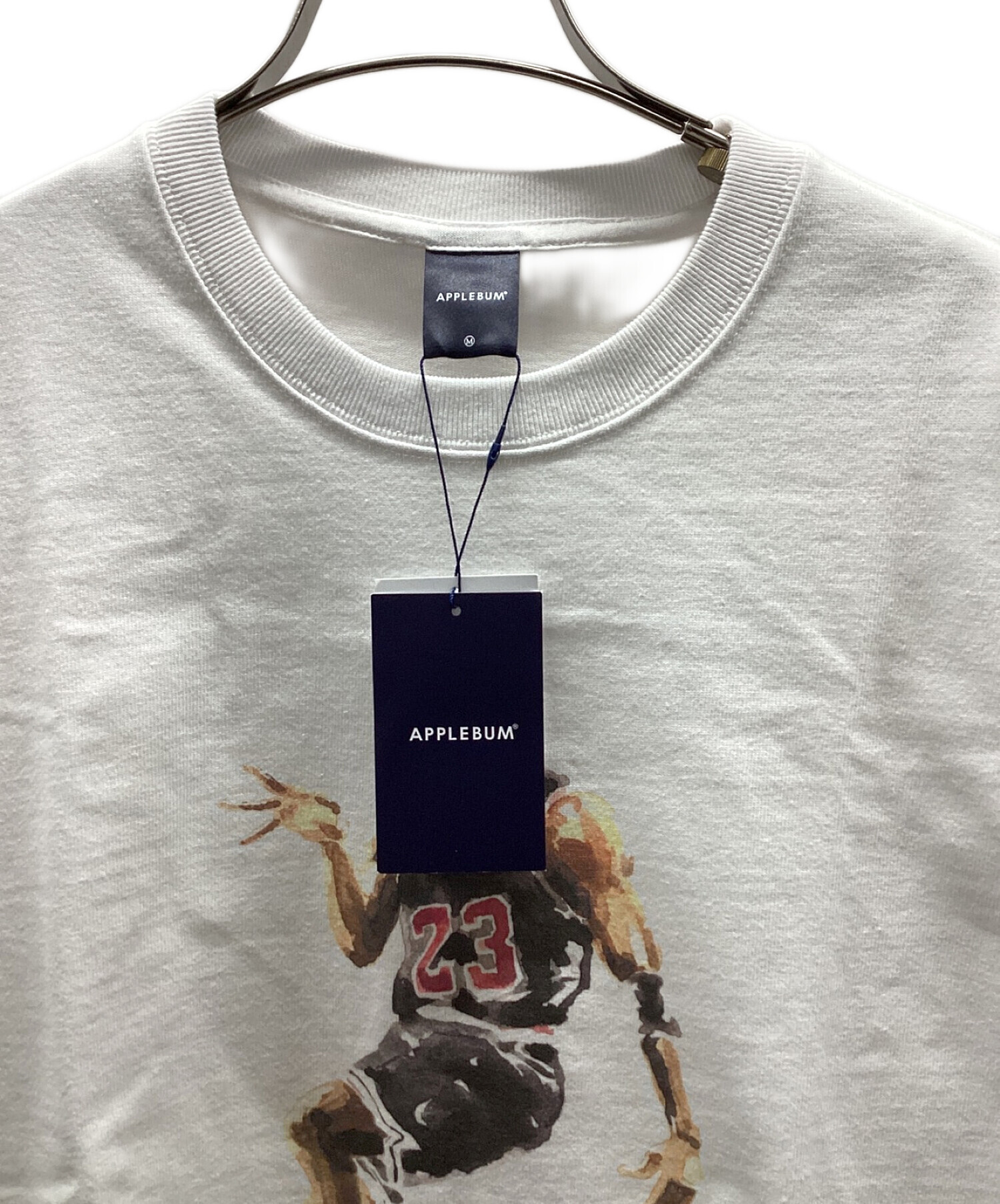 中古・古着通販】APPLEBUM (アップルバム) G.O.A.T. T-shirt ホワイト サイズ:M 未使用品｜ブランド・古着通販  トレファク公式【TREFAC FASHION】スマホサイト