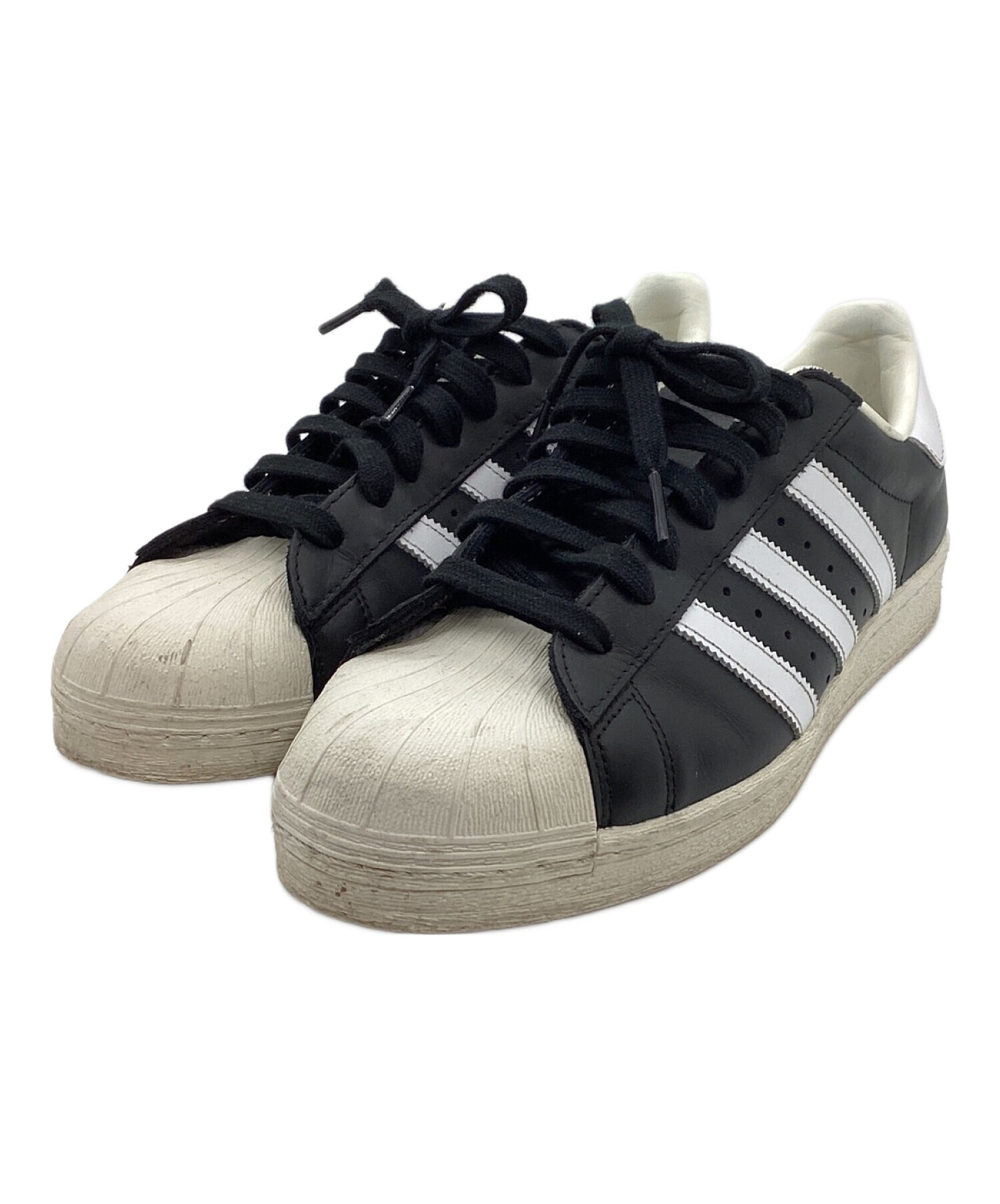 中古・古着通販】adidas (アディダス) スーパースター 82 ブラック サイズ:27.5cm｜ブランド・古着通販 トレファク公式【TREFAC  FASHION】スマホサイト