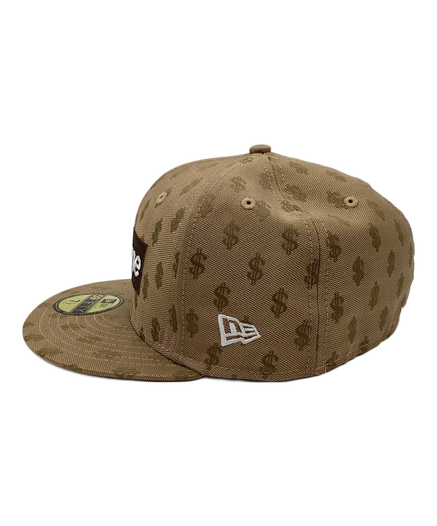 SUPREME (シュプリーム) New Era (ニューエラ) Monogram Box Logo New Era ベージュ