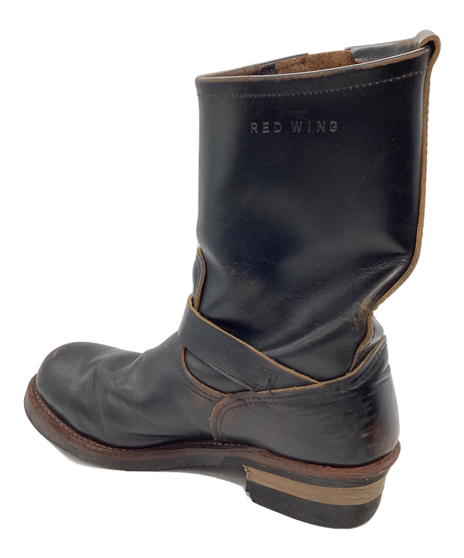 中古・古着通販】RED WING (レッドウィング) エンジニアブーツ ブラック サイズ:9（D）｜ブランド・古着通販 トレファク公式【TREFAC  FASHION】スマホサイト