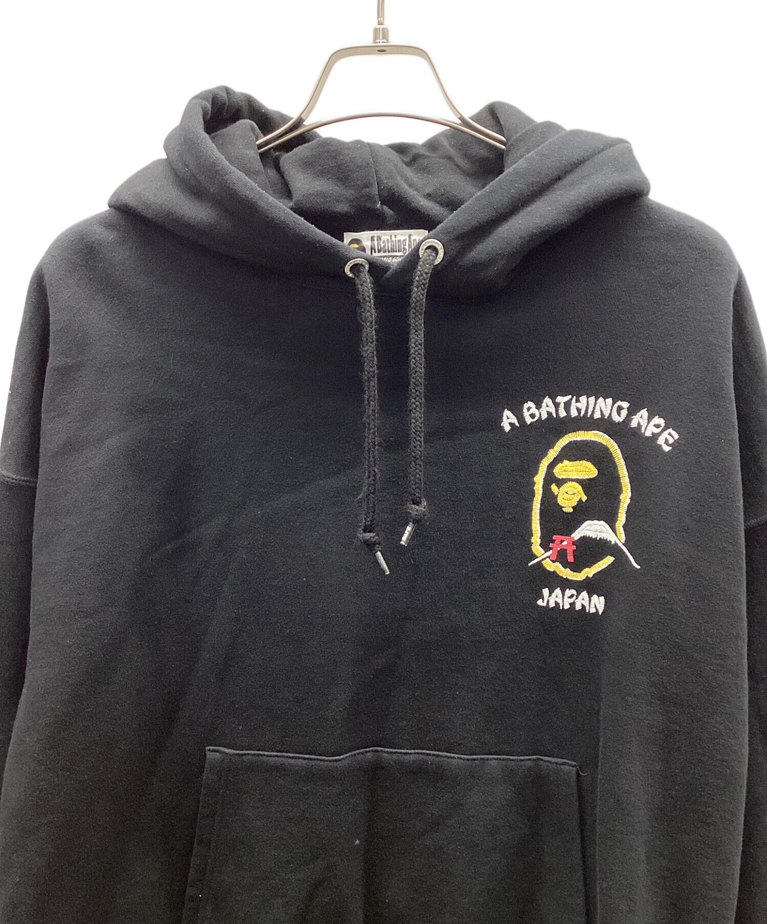 中古・古着通販】A BATHING APE (アベイシングエイプ) パーカー ブラック サイズ:L｜ブランド・古着通販 トレファク公式【TREFAC  FASHION】スマホサイト