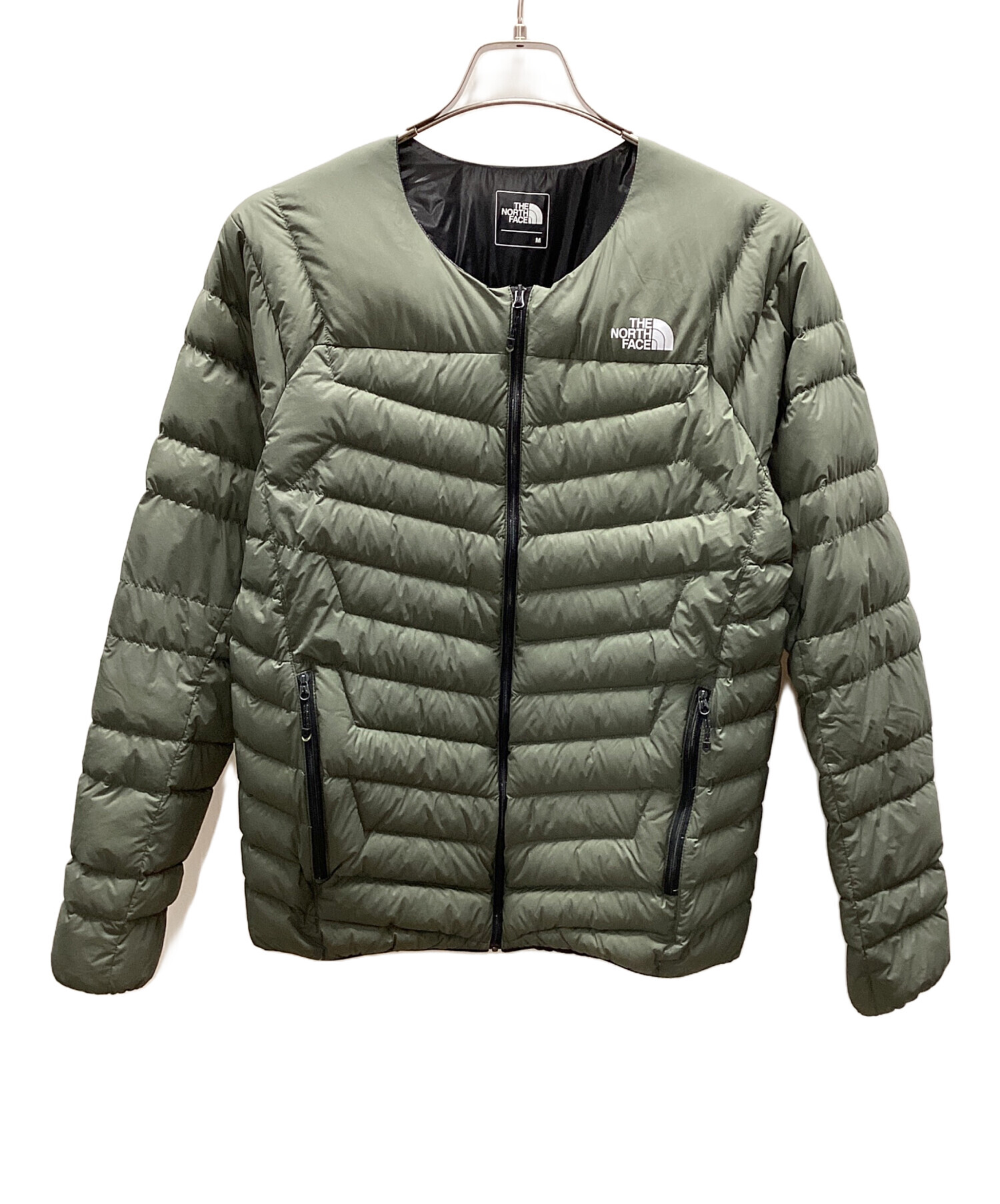 中古・古着通販】THE NORTH FACE (ザ ノース フェイス) サンダーラウンドネックジャケット グリーン サイズ:M｜ブランド・古着通販  トレファク公式【TREFAC FASHION】スマホサイト