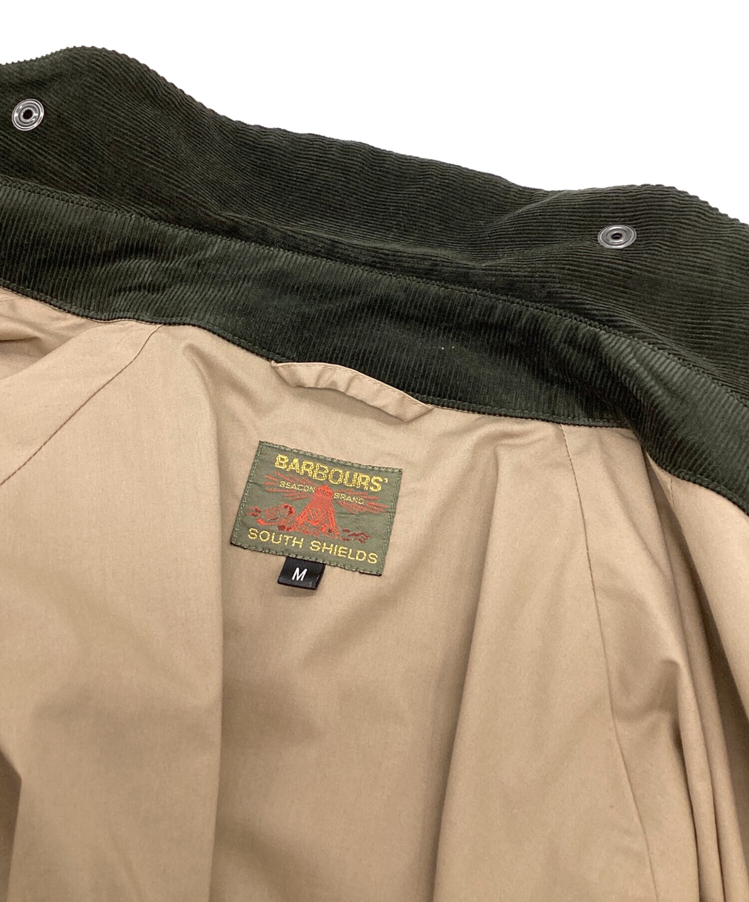 中古・古着通販】Barbour (バブアー) ジャケット グリーン サイズ:M｜ブランド・古着通販 トレファク公式【TREFAC  FASHION】スマホサイト