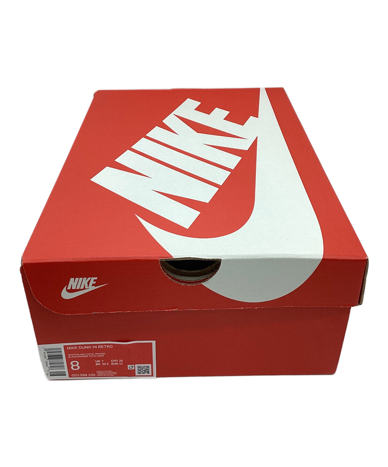 中古・古着通販】NIKE (ナイキ) DUNK HIGH レトロ ホワイト×ブラック サイズ:26 未使用品｜ブランド・古着通販  トレファク公式【TREFAC FASHION】スマホサイト