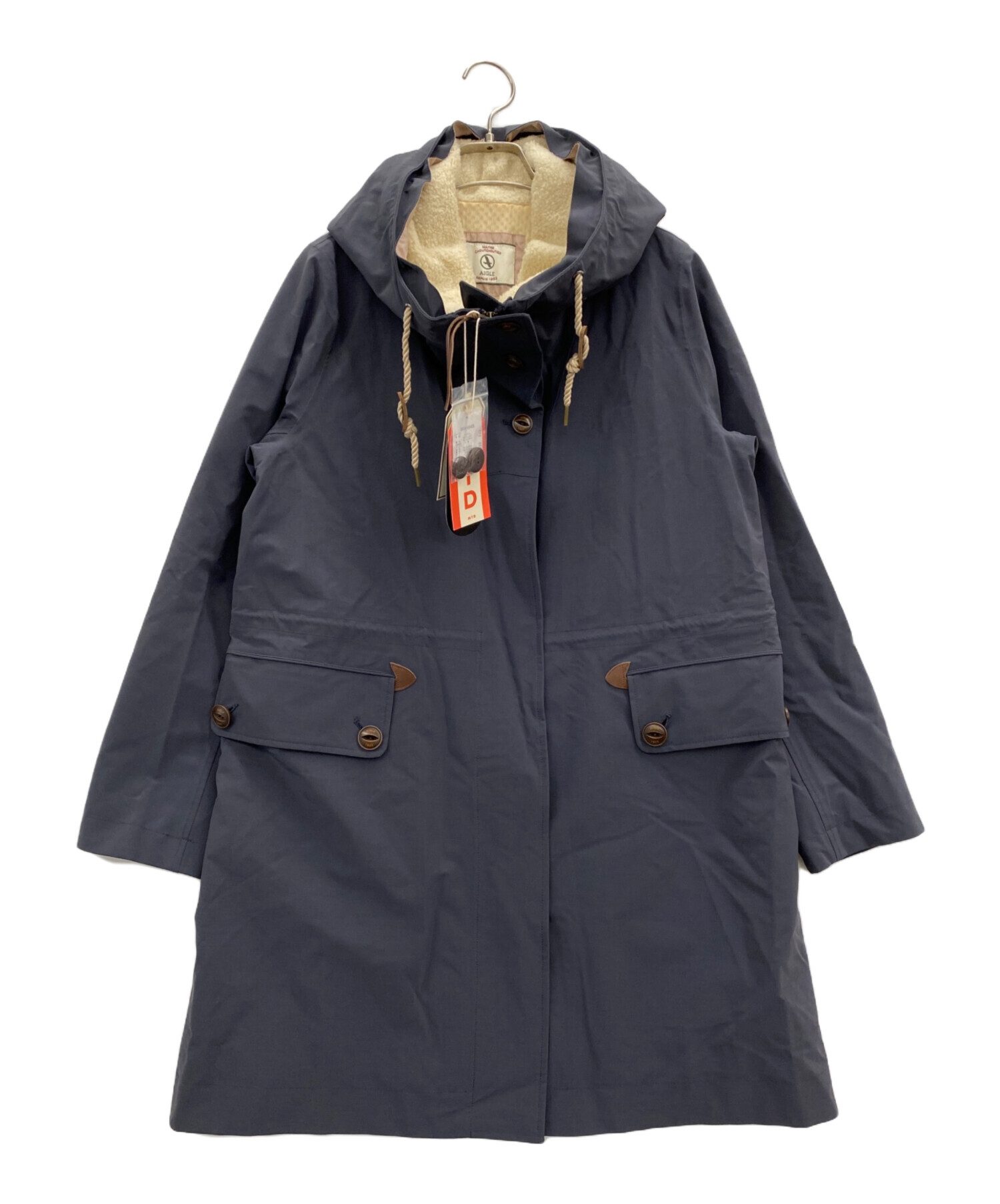 中古・古着通販】AIGLE (エーグル) MTD ウサギタフネス モッズコート ネイビー サイズ:M 未使用品｜ブランド・古着通販  トレファク公式【TREFAC FASHION】スマホサイト