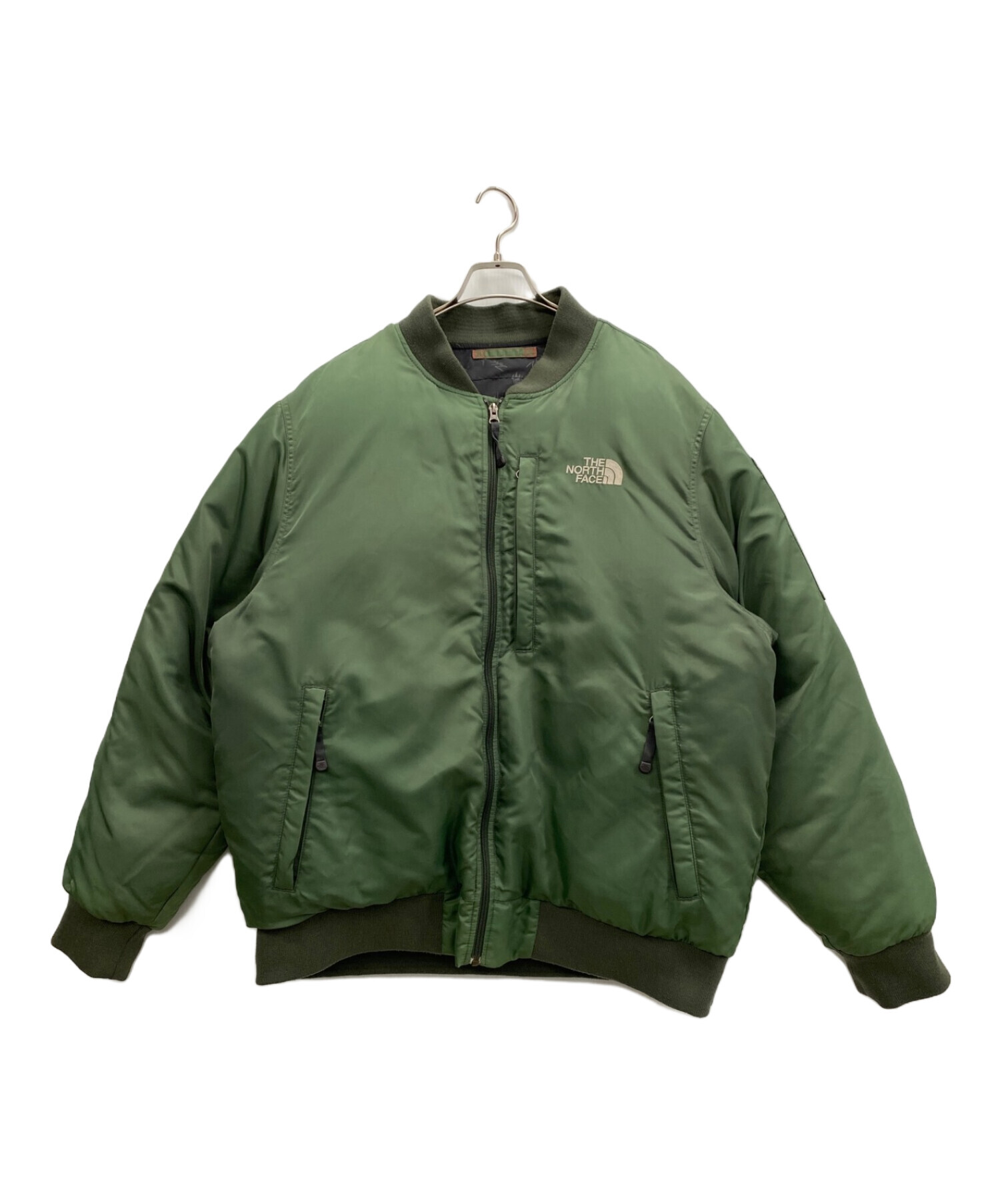 中古・古着通販】THE NORTH FACE (ザ ノース フェイス) FUTURA (フューチュラ) Q THREE JACKET MA-1  オリーブ サイズ:XL｜ブランド・古着通販 トレファク公式【TREFAC FASHION】スマホサイト