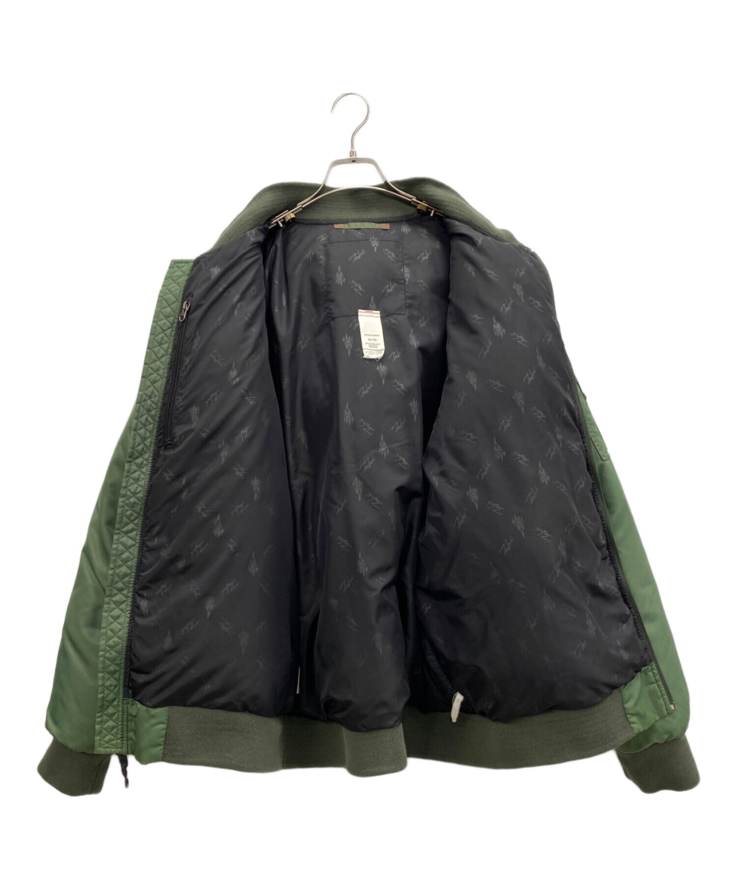 THE NORTH FACE (ザ ノース フェイス) FUTURA (フューチュラ) Q THREE JACKET MA-1 オリーブ サイズ:XL