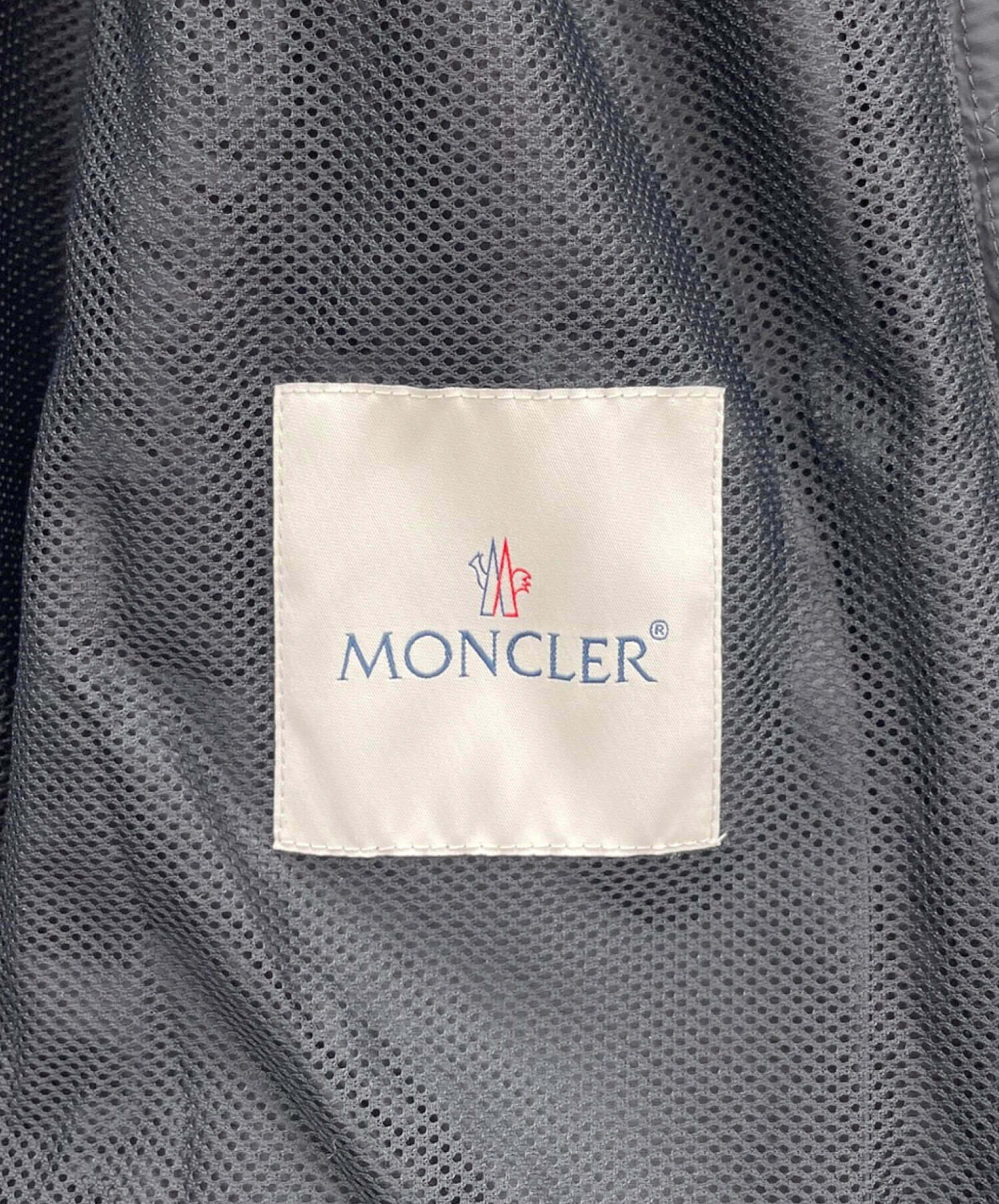 中古・古着通販】MONCLER (モンクレール) ナイロンジャケット ブラック